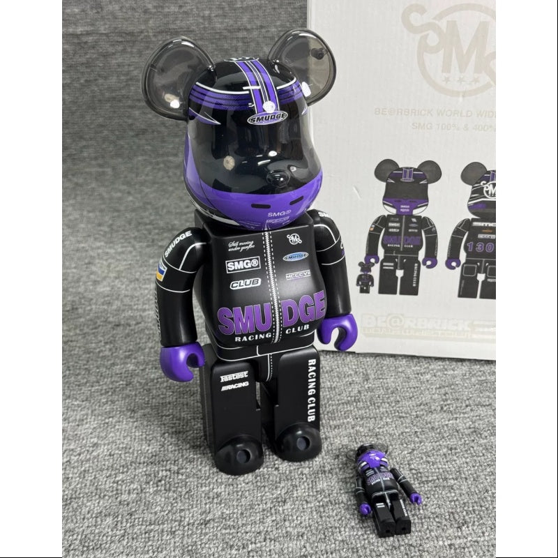 Be@rbrick SMG 400% & 100% Limited Edition 2024 - Rare Collectible Vinyl Art Toy for Display & Investment - Perfect for Anime Fans, Sneakerheads & Urban Decor