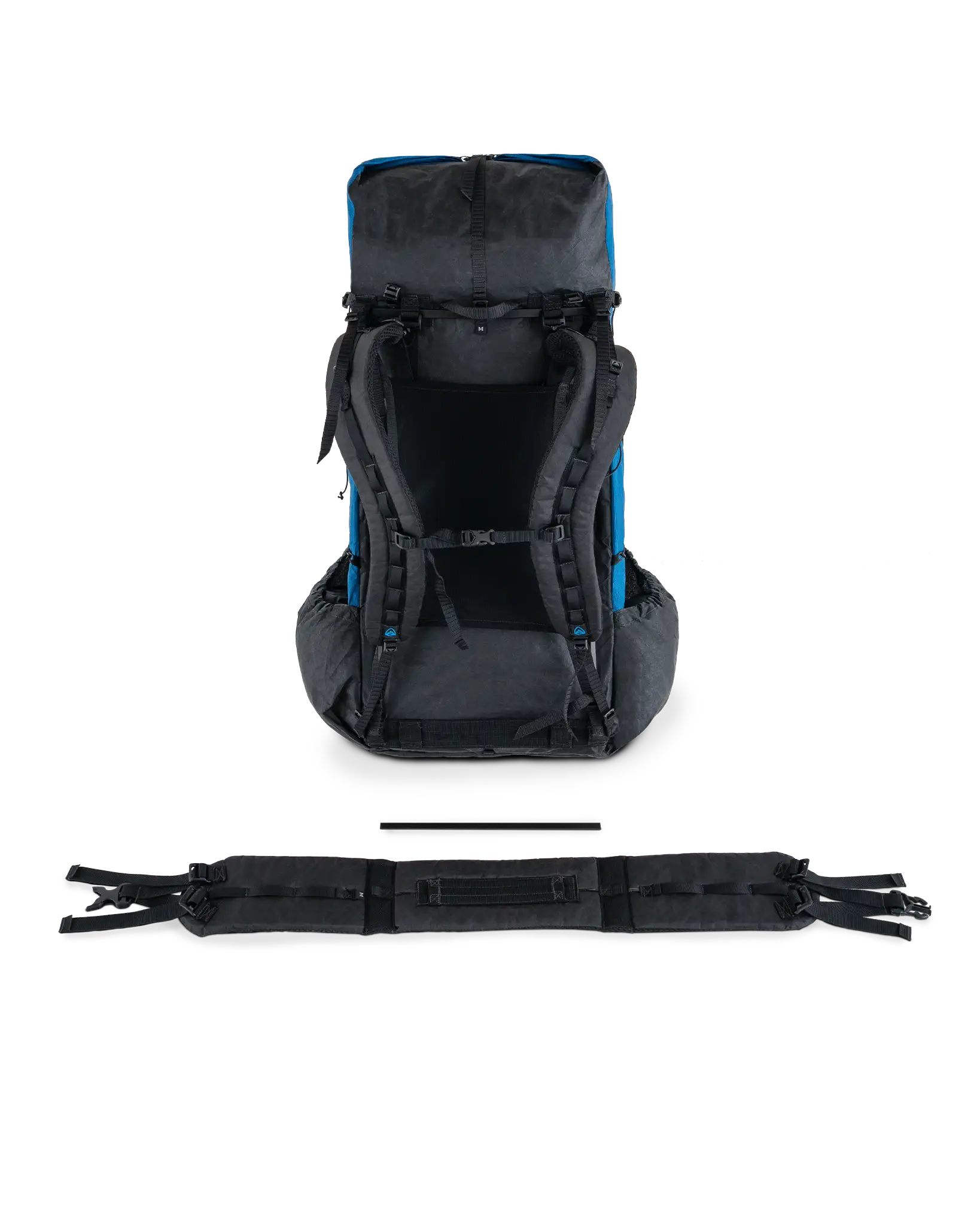 Arc Haul Ultra 50L Backpack - Lightweight Hiking Backpack for Men & Women, Waterproof Travel Backpack with Adjustable Straps - Perfect for Camping, Trekking and Outdoor Adventures