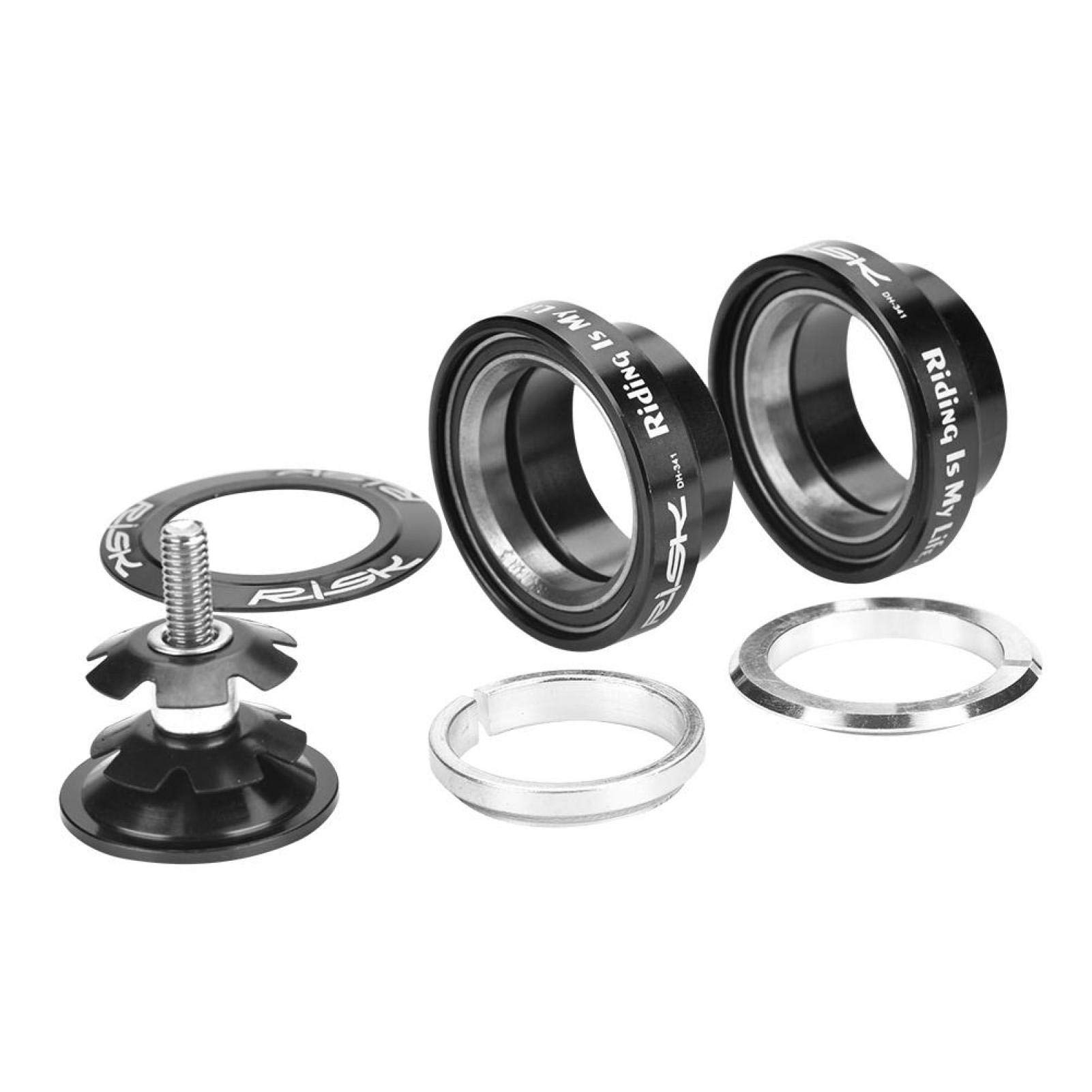 High Precision CNC Machined 34mm Bike Headset Bearing - Aluminum Alloy Fork Bearings for Mountain & Road Bikes | Durable Bicycle Headset for Smooth Steering & Enhanced Cycling Performance