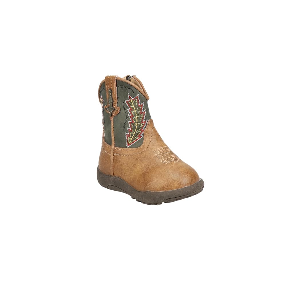 Roper Baby Boys' Arrowheads Western Boots - Comfortable & Stylish Cowboy Boots for Toddlers - Perfect for Playdates, Rodeos & Western-Themed Events