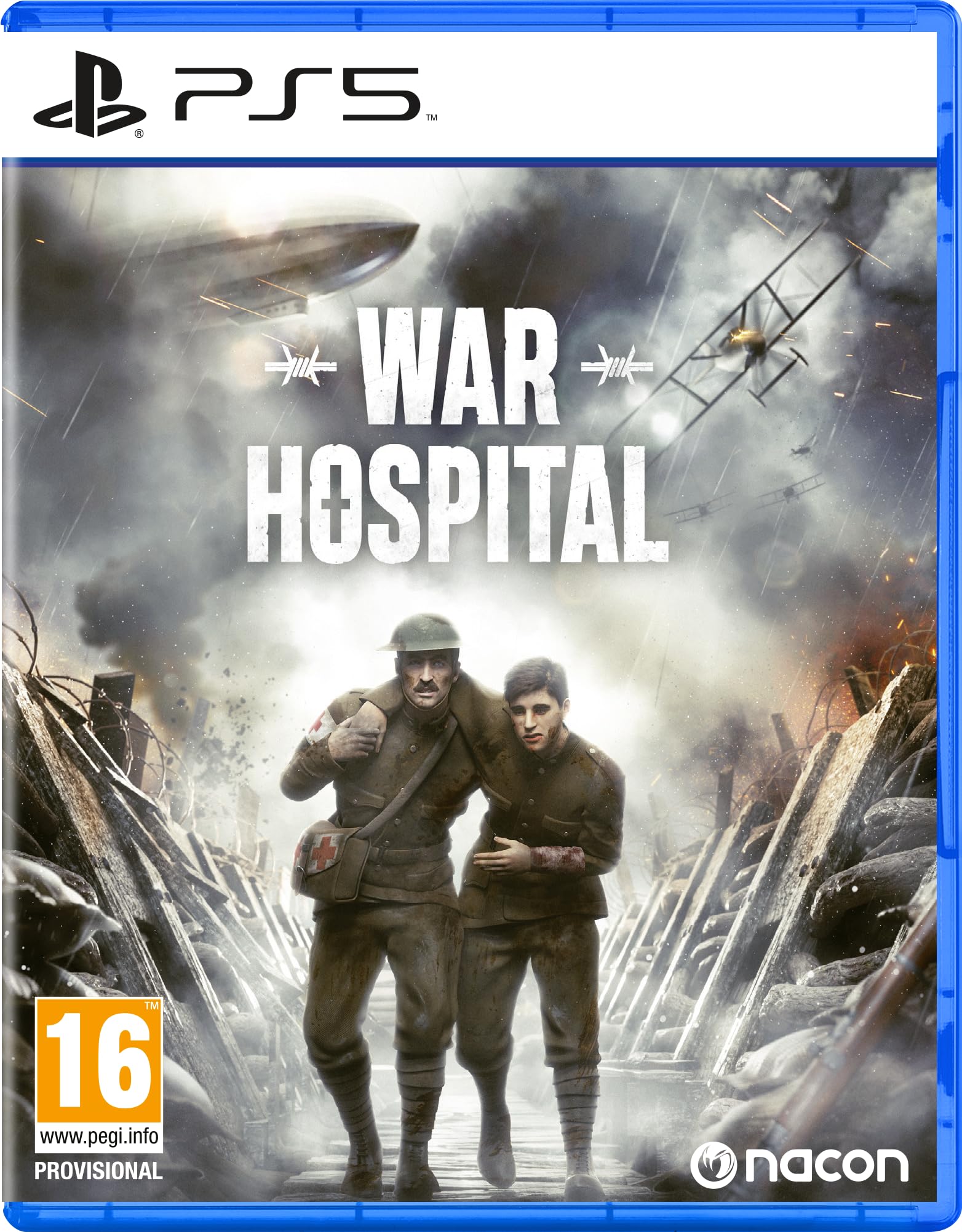 War Hospital PS5 Game - Realistic WW1 Medical Simulation & Strategy | Immersive Historical Experience for Gamers & History Enthusiasts | Perfect for Single-Player Campaigns & WW1-Themed Gaming Nights