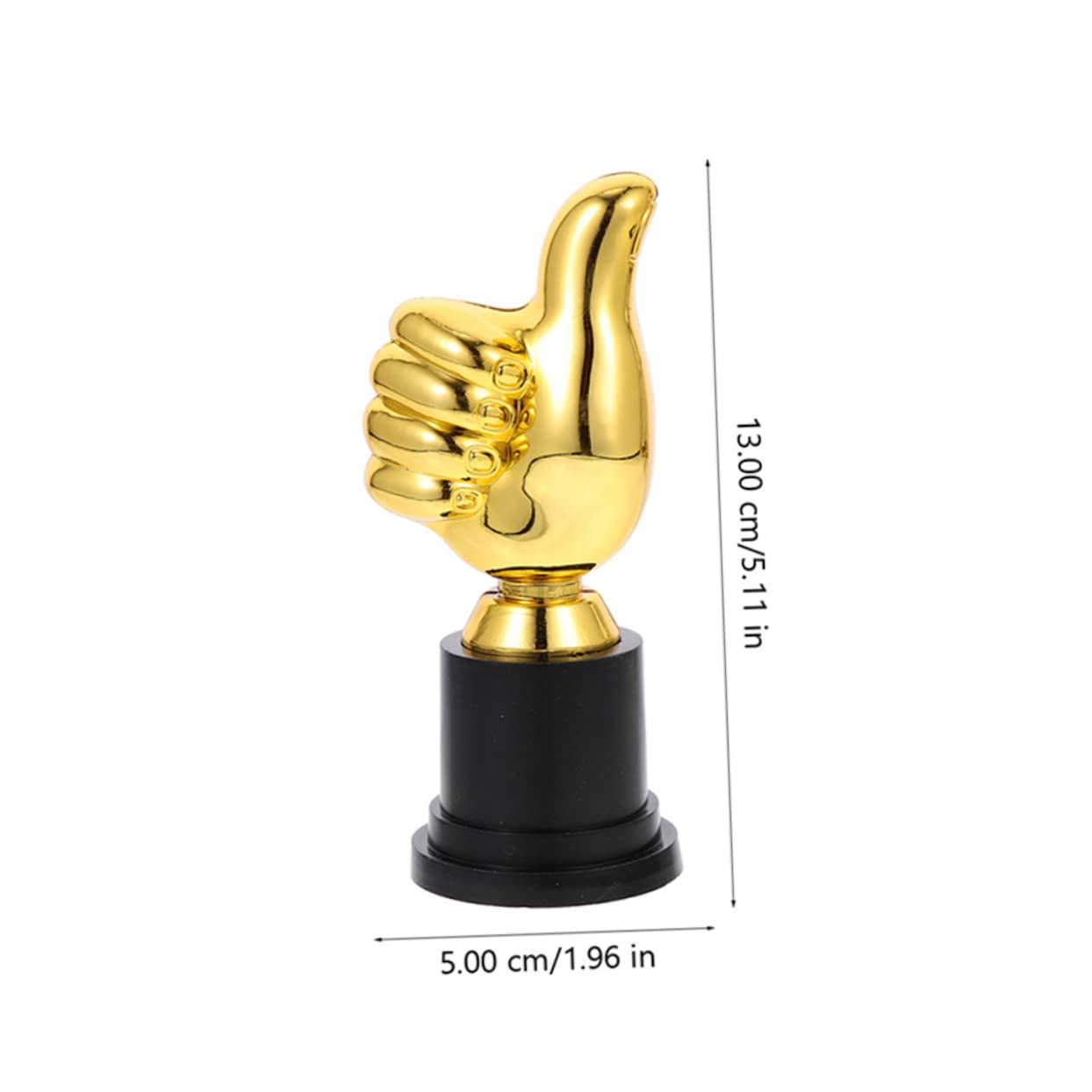 Happyyami Golden Kids Trophy Awards - Elegant Home Decor, Party Favors & Toddler Toys - Perfect for Birthday Parties, School Achievements & Sports Awards