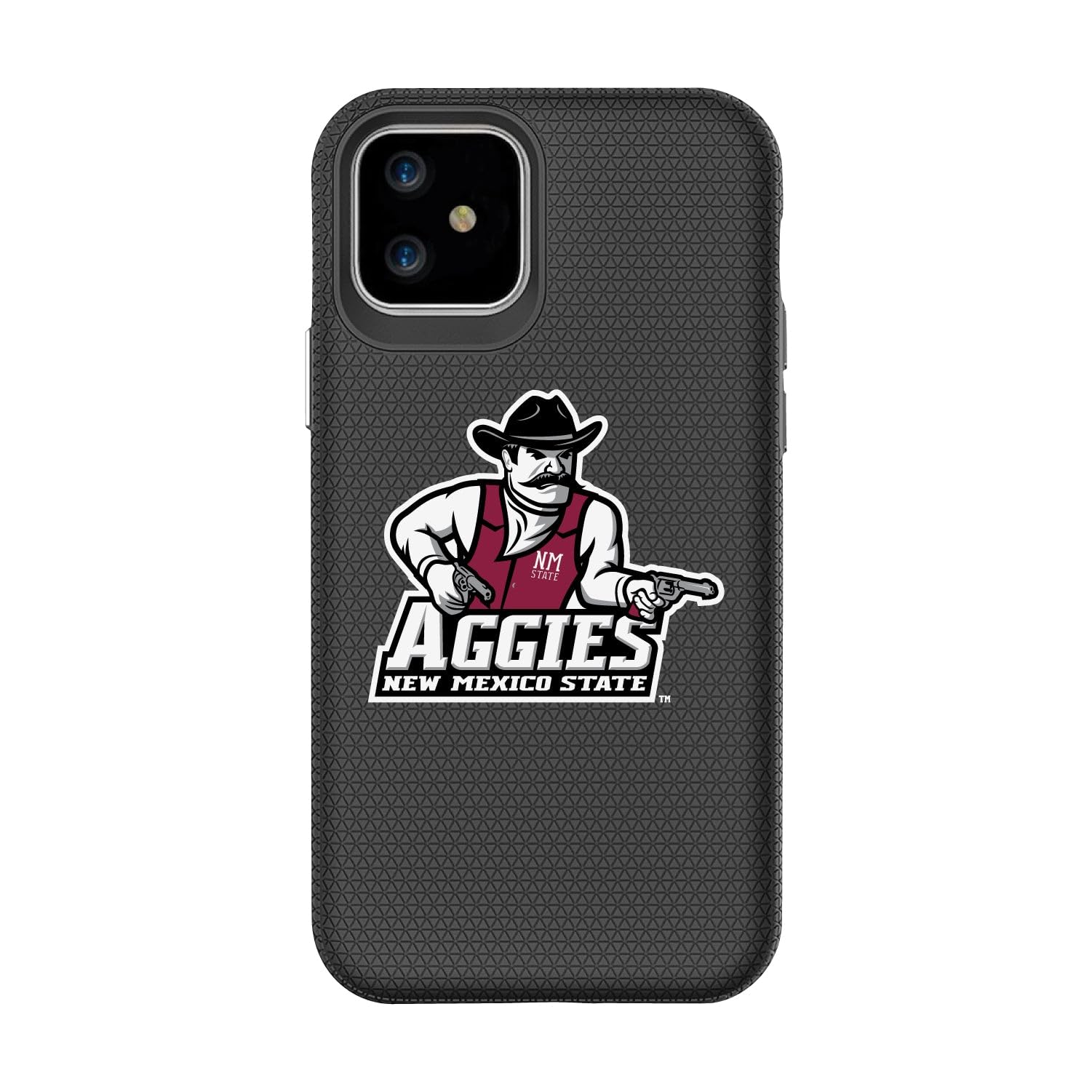OTM Essentials Durable Tough Shell Phone Case for iPhone 12/12 Pro - New Mexico State University Design | Perfect for Daily Protection & School Spirit