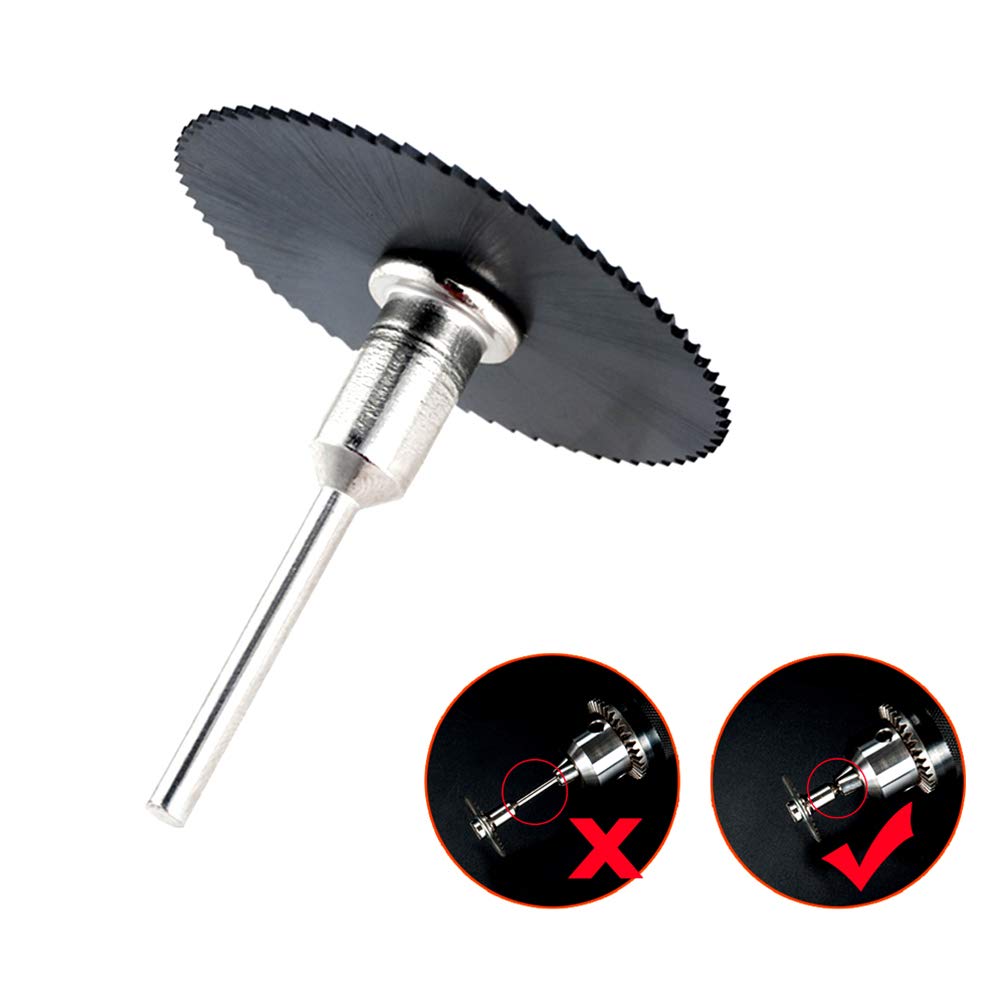 6PCS Mini HSS Circular Saw Blades for Dremel - Wood & Metal Cutting Discs for DIY Projects