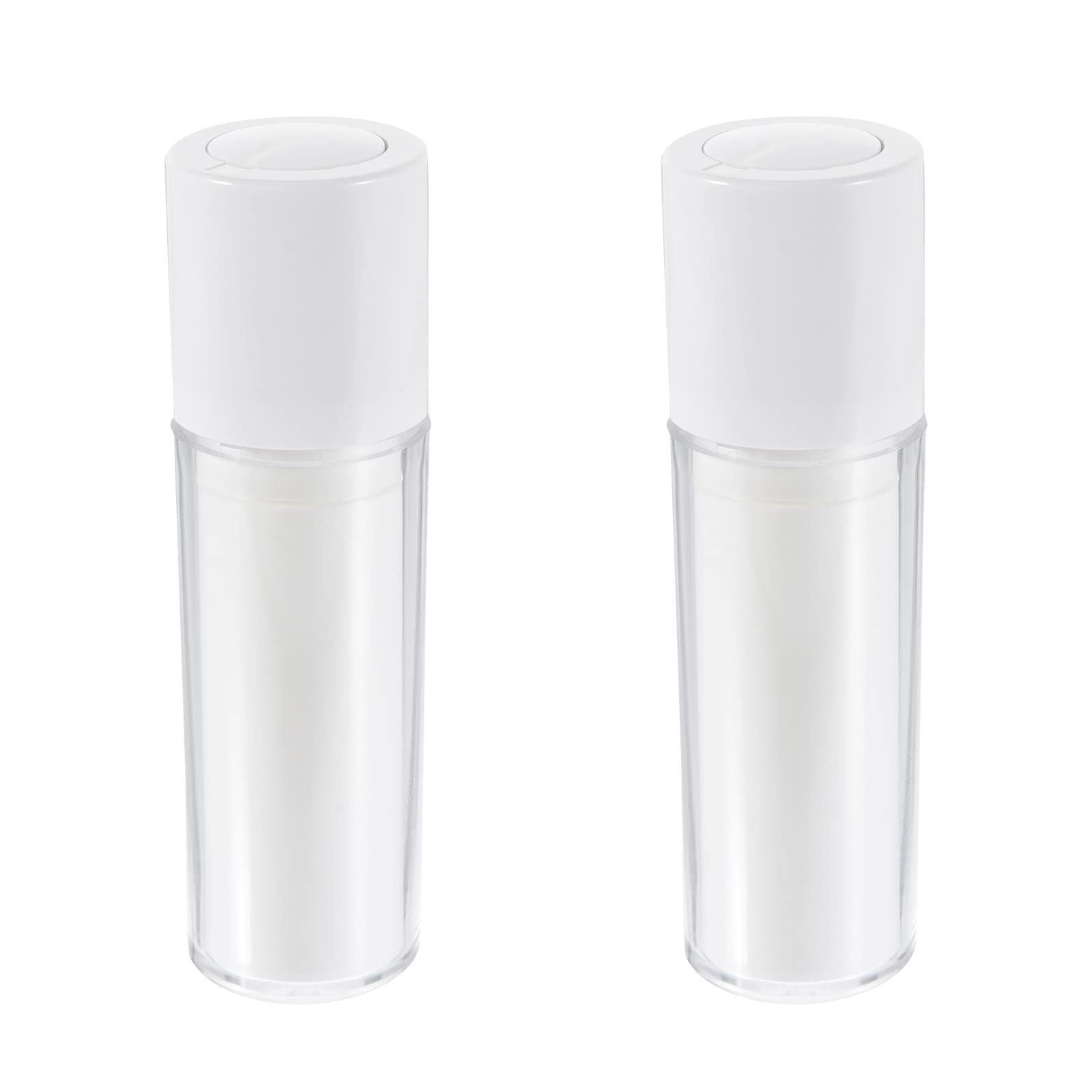 Healifty 2 Pack Vacuum Pump Lotion Bottles - Leak Proof Travel Cosmetic Containers for Shampoo, Lotion & Serum | Perfect for Gym, Travel & Outdoor Activities