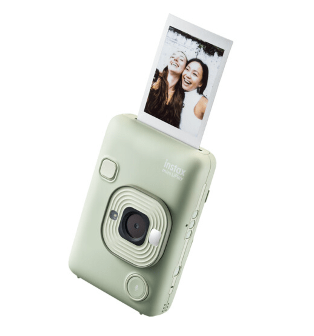 FUJIFILM INSTAX MINI Liplay Hybrid Instant Camera - Digital & Print Polaroid Style Camera with Bluetooth, Matcha Green - Perfect for Travel, Parties, and DIY Photo Albums