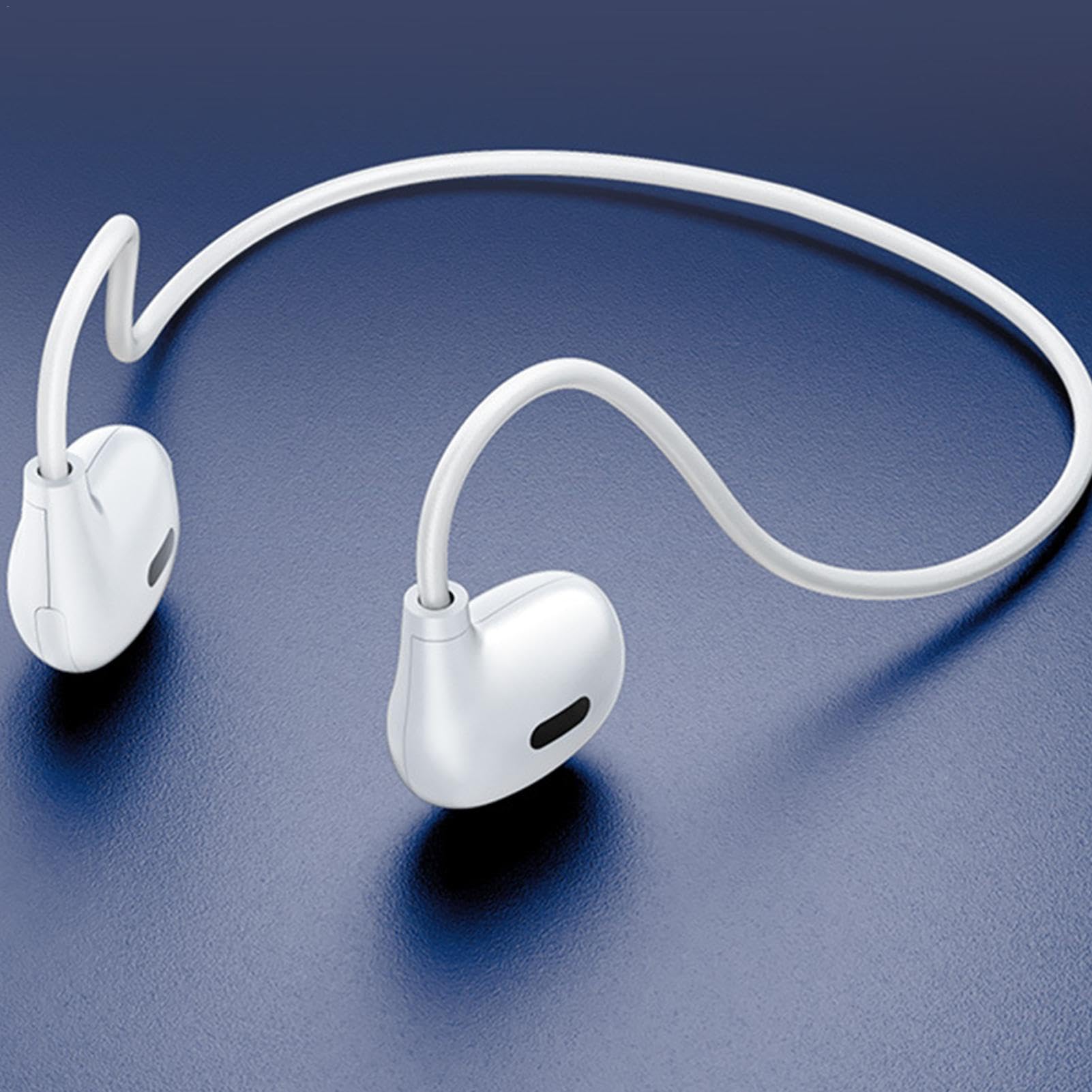 Open Air Earbuds - Wireless Bluetooth Open Ear Headphones with Air Conduction Technology | Sweatproof Lightweight Earless Earbuds for Running, Cycling, Hiking & Outdoor Sports | 8-Hour Battery Life