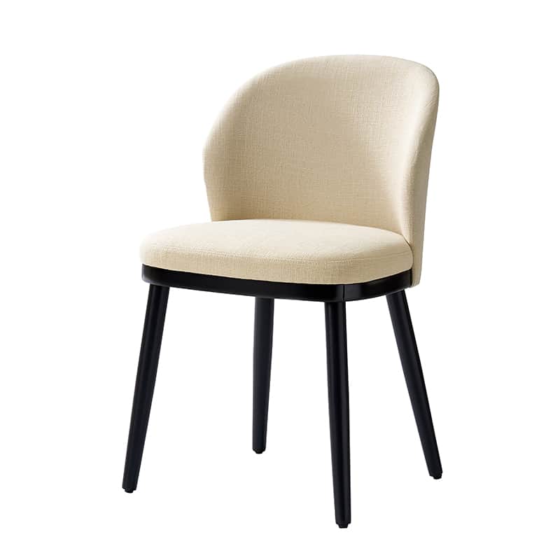 Premium Alrun Dining Chairs with Lumbar Support - Set of 2/4/6 - Modern Comfortable Kitchen & Dining Room Furniture for Home & Restaurant Use