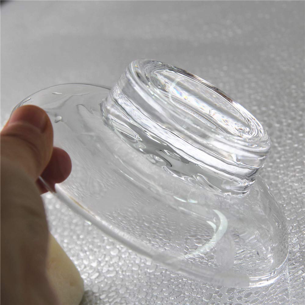 Glass Soap Dispenser Replacement - Essential Refill for Soap Dispenser | Perfect for Bathroom, Kitchen, and Office Use