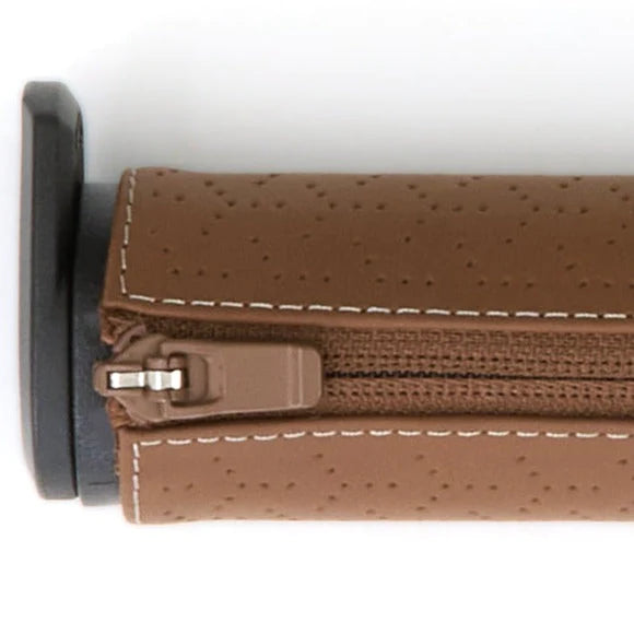 Premium Veer Leather Grips for Cruiser Bikes - Comfortable & Durable Handlebar Grips for Smooth Rides - Perfect for Urban Commuting & Leisure Cycling
