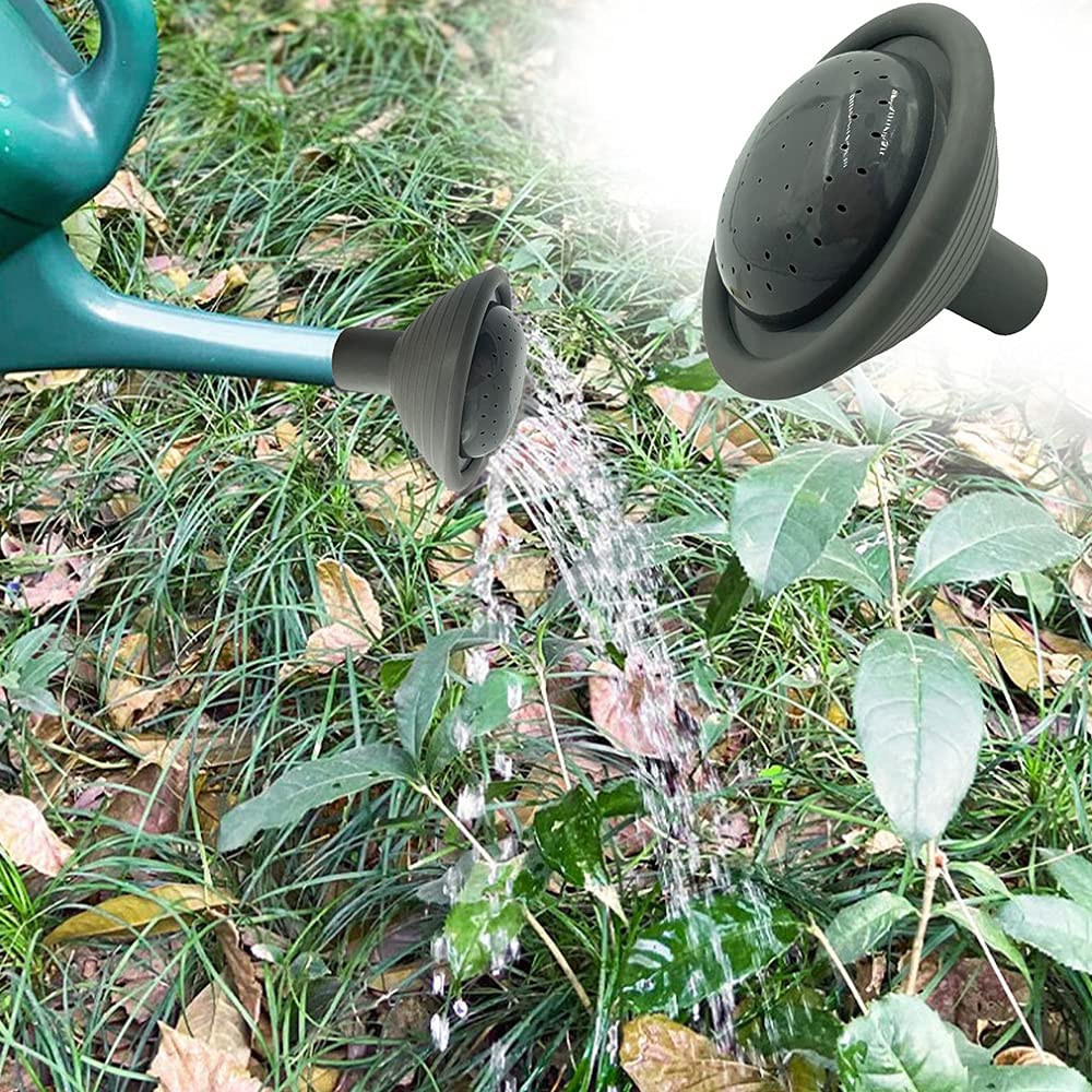 5 PCS Universal Watering Can Head - Leak-Proof Sprinkler Replacement for Most Watering Cans, Bonsai & Indoor Plants (Dark Green) | Ideal for Garden, Greenhouse & Seedling Care