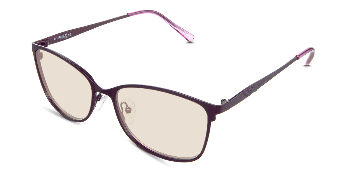 Yvonne Women's Prescription Tinted Glasses - Stylish & UV Protection for Reading, Driving & Outdoor Activities