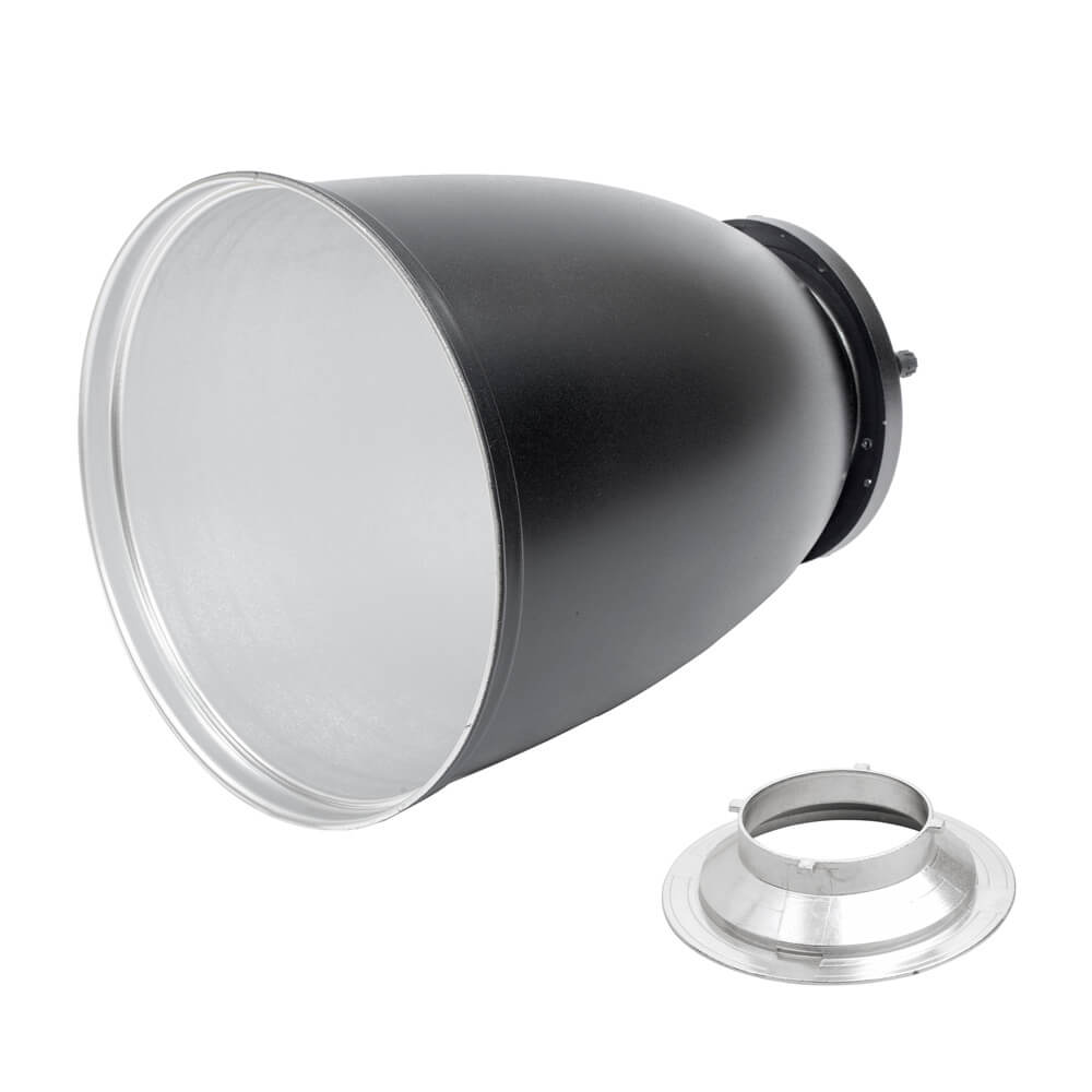 45° Long Focus Tele Zoom Reflector with Interchangeable Speedring - Perfect for Studio Photography, Portrait Lighting, and Video Production