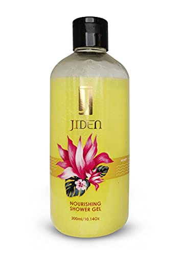 JIDEN Nourishing Shower Gel 300ml - Hydrating & Moisturizing Body Wash for Dry & Sensitive Skin - Perfect for Daily Use, Spa & Relaxation at Home