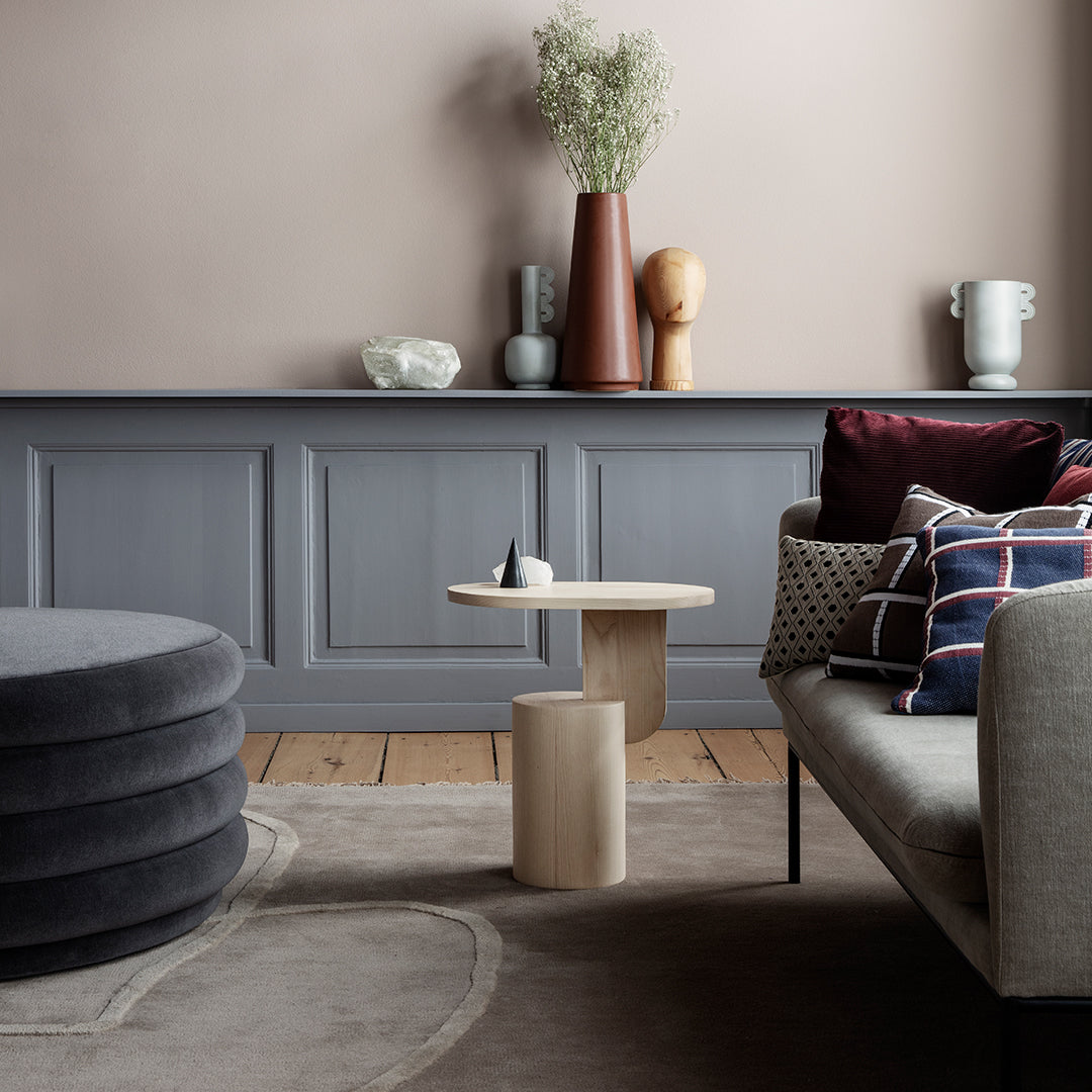 Modern Wooden Side Table with Storage Shelf - Small End Table for Living Room, Bedroom, or Office - Perfect for Holding Drinks, Books, and Decor