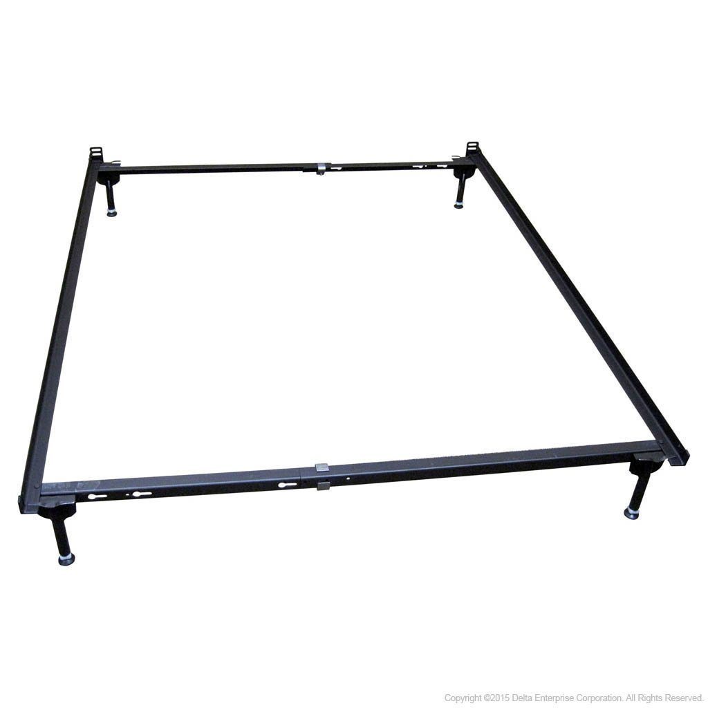 Sturdy Metal Bed Frame (0040 990) - Queen Size Platform Bed with Noise-Free Support - Perfect for Modern Bedrooms & Guest Rooms