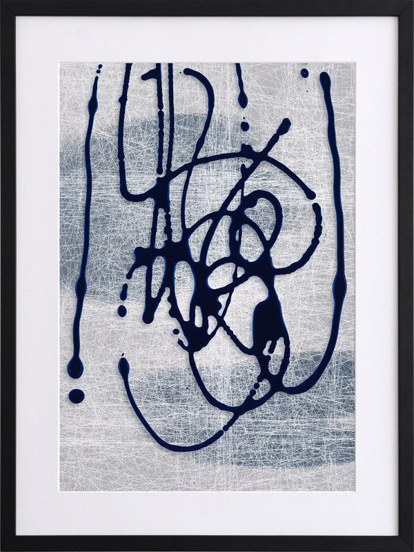 Disparity I Framed Art Print - Modern Abstract Wall Decor for Living Room, Bedroom & Office - Perfect for Home & Office Decor