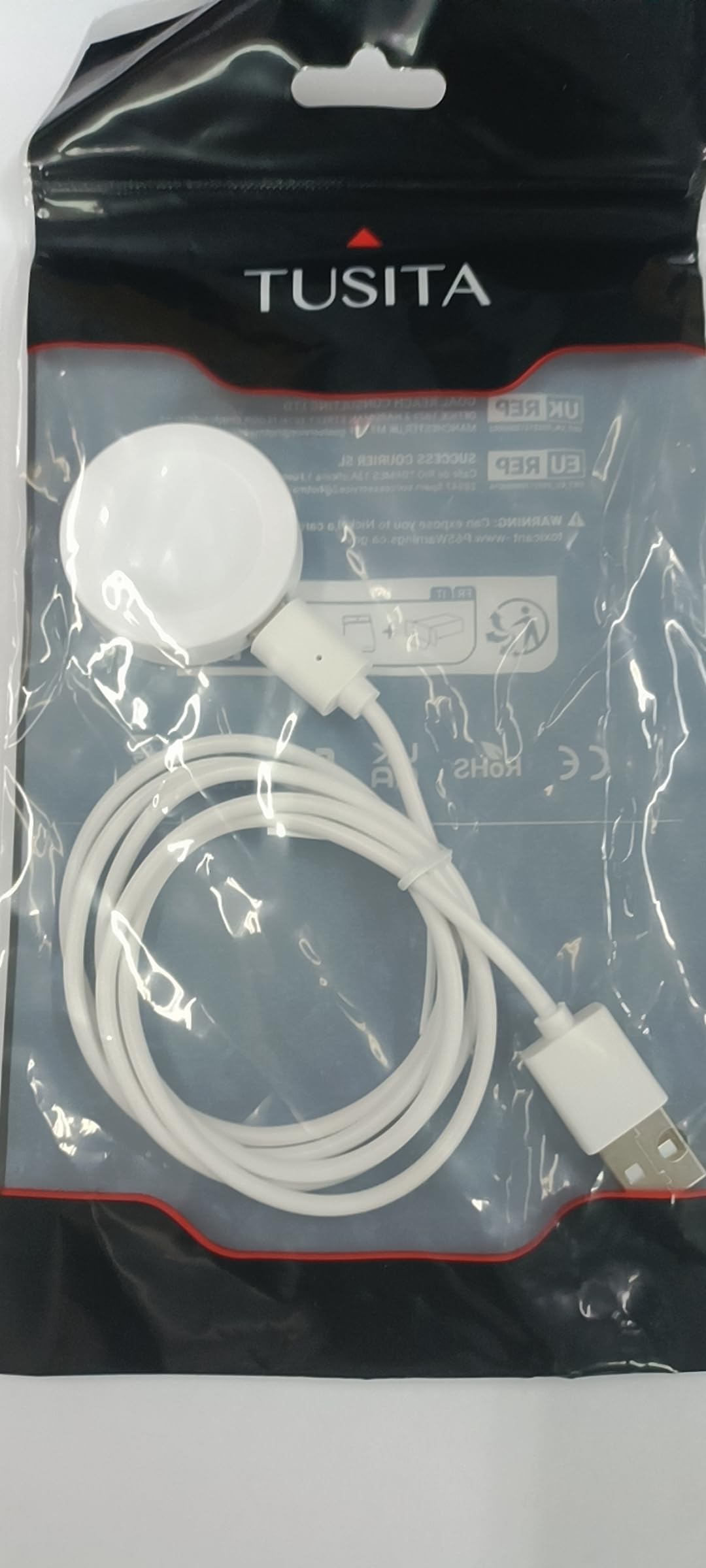 TUSITA Magnetic Charger for HUAWEI Smartwatch - 1M/3.3ft Fast Charging Cable - Compatible with HUAWEI Watch GT 2/GT 3/GT 4 - Perfect for Home, Office & Travel Charging