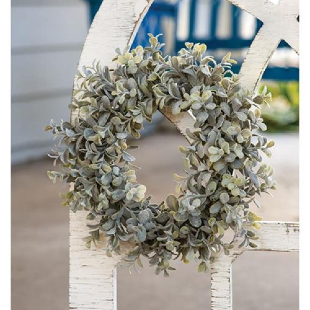 Pebble Eucalyptus Candle Ring - 6 Inch Natural Home Decor for Aromatherapy & Relaxation | Perfect for Spa, Bathroom, and Bedroom Ambiance