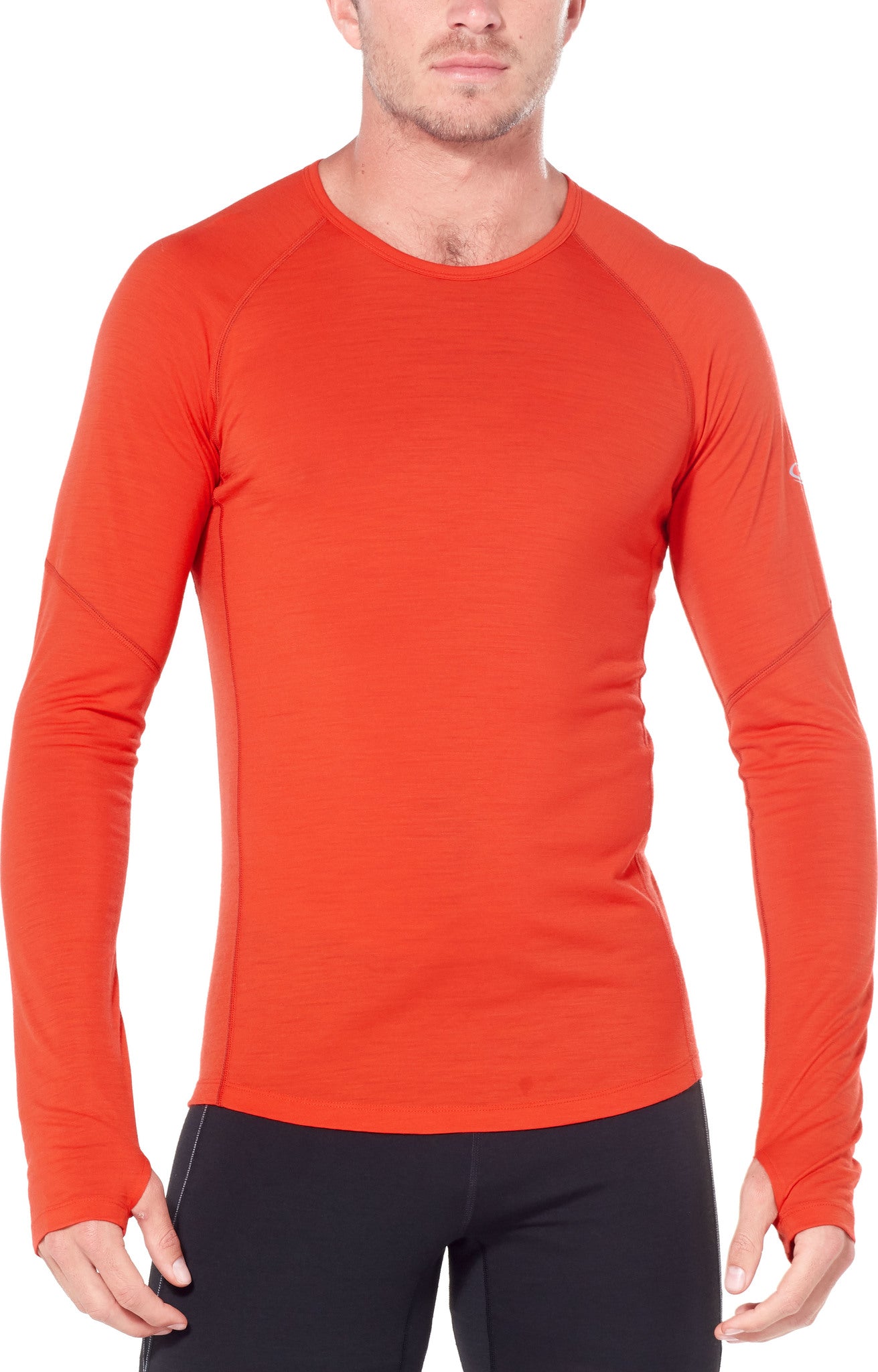 150 Zone Long Sleeve Crew Neck Thermal Shirt for Men - Moisture Wicking Base Layer for Cold Weather, Hiking & Outdoor Activities