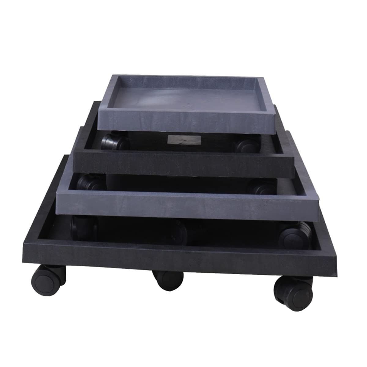 Rolling Plant Caddy with Wheels - Heavy Duty Movable Planter Trolley for Indoor & Outdoor Potted Plants | Perfect for Garden, Patio, Balcony & Home Decor