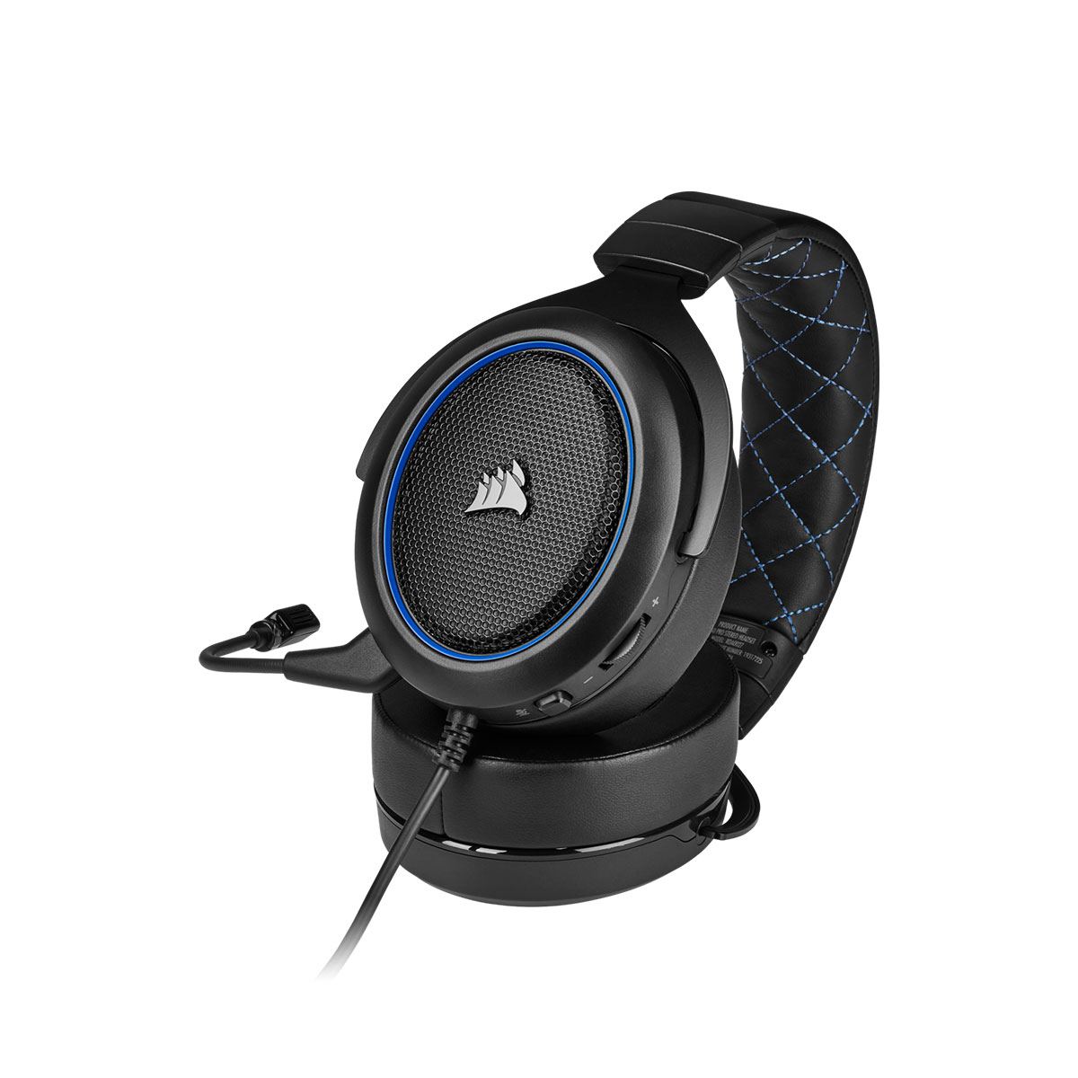 Corsair HS50 Pro Wired Gaming Headset with Memory Foam Earcups - Blue | PC, PS4, Xbox One, Nintendo Switch | Immersive Sound for Competitive Gaming & Streaming