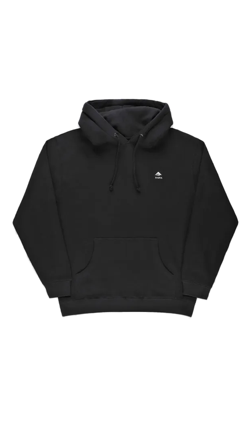 Emerica Stacked Men's Hoodie - Black | Comfortable Pullover Sweatshirt for Casual Wear & Street Style