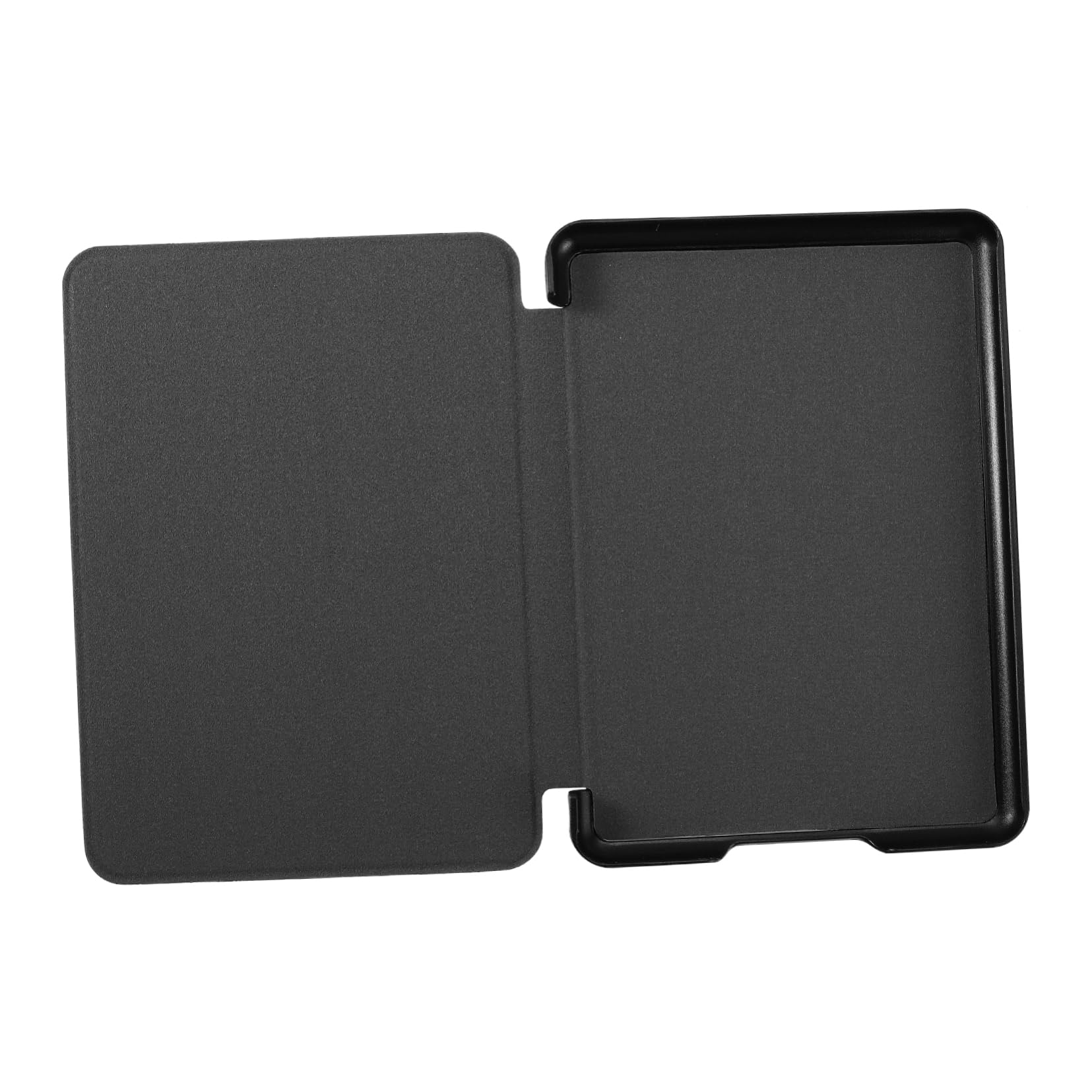Angoily Genuine Leather Ebook Cover - Universal Screen Protector for Kindle, iPad, E-Reader | Black PU Leather Case with Secure Closure | Perfect for Reading, Travel & Daily Commute