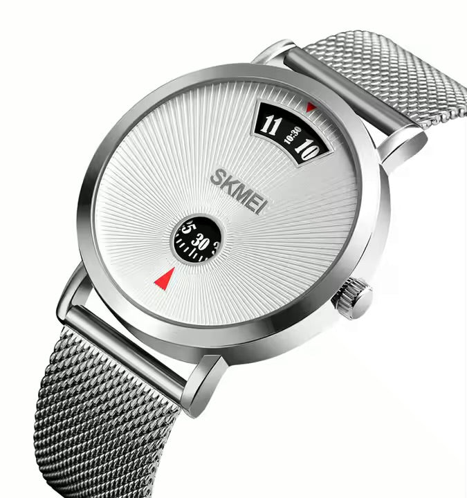 SKMEI 1489 Digital Quartz Watch for Men - Waterproof Sports Wristwatch with LED Backlight, Alarm & Stopwatch - Perfect for Running, Hiking & Outdoor Activities