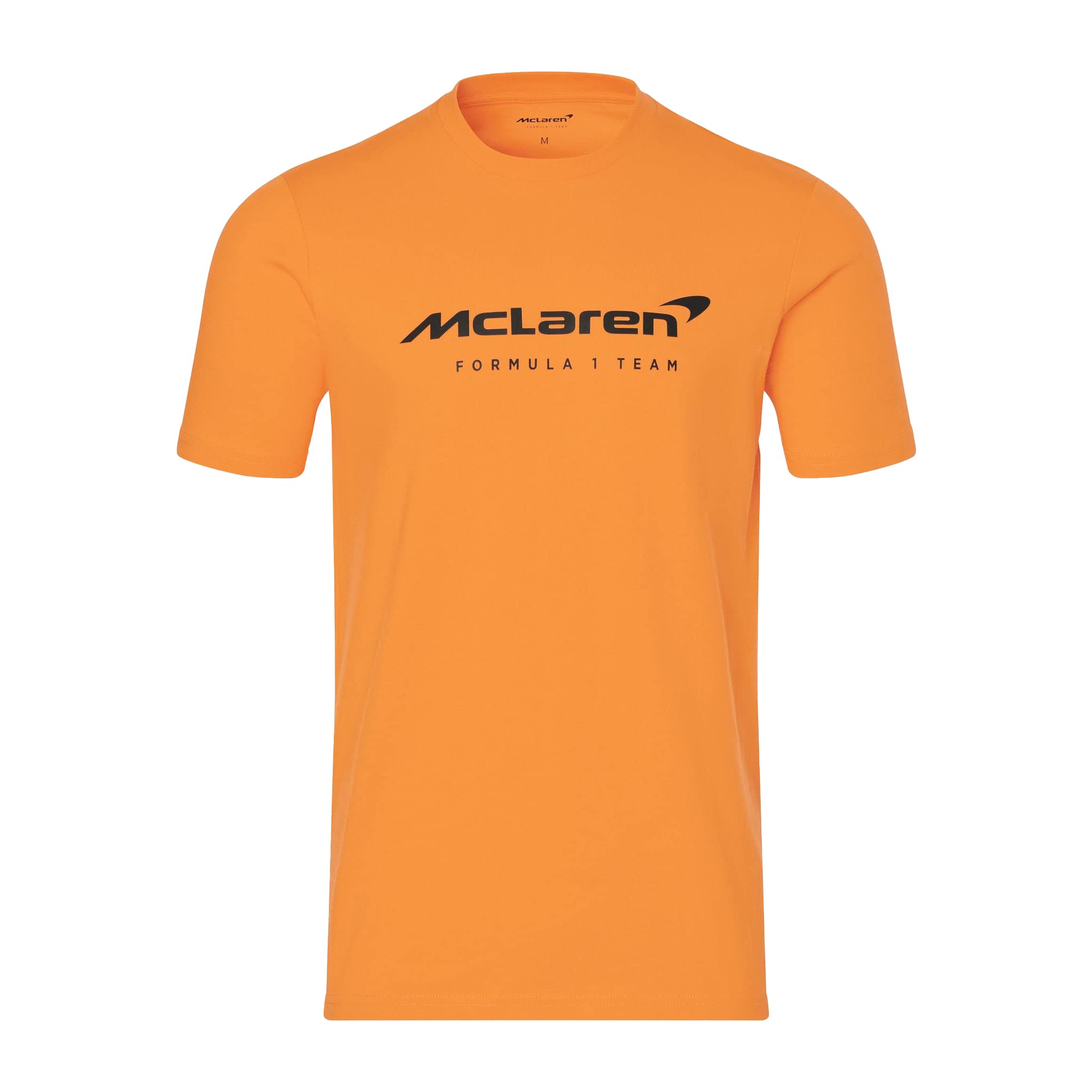 McLaren F1 Men's Core Essentials Logo T-Shirt - Comfortable Cotton Tee for Racing Fans, Casual Wear & Sports Events