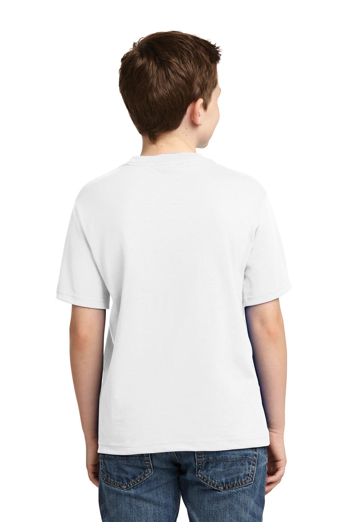 Jerzees Heavyweight Blend Cotton T-Shirt for Men - White, Size S - Comfortable Casual Wear for Everyday Use, Gym, and Outdoor Activities