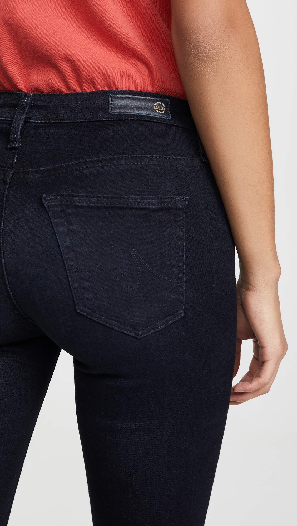 AG Adriano Goldschmied Women's High-Rise Ankle Jeans - Stretch Denim Leggings for Everyday Comfort | Perfect for Work, Casual Outfits & Weekend Wear