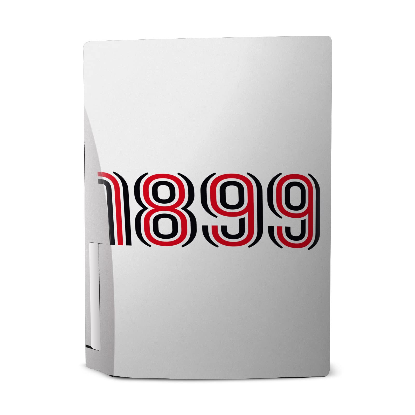 AC Milan PS5 Skin - Matte Vinyl Decal for PlayStation 5 Disc Edition | Gaming Accessory