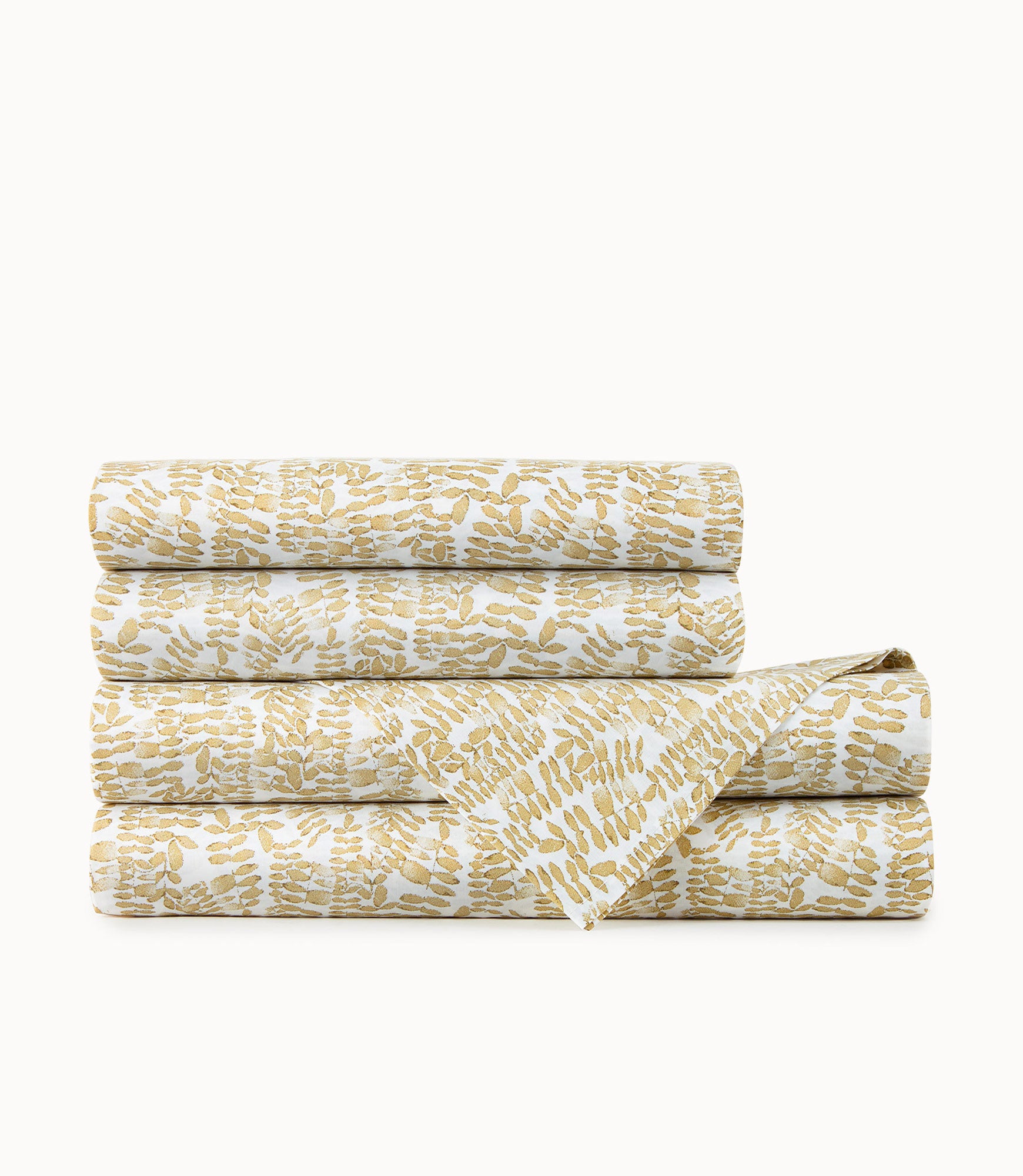 Premium 100% Cotton Fern Percale Sheet Set - Soft, Breathable & Wrinkle-Resistant Bedding for a Cool & Comfortable Sleep - Perfect for Master Bedrooms, Guest Rooms & Dormitories