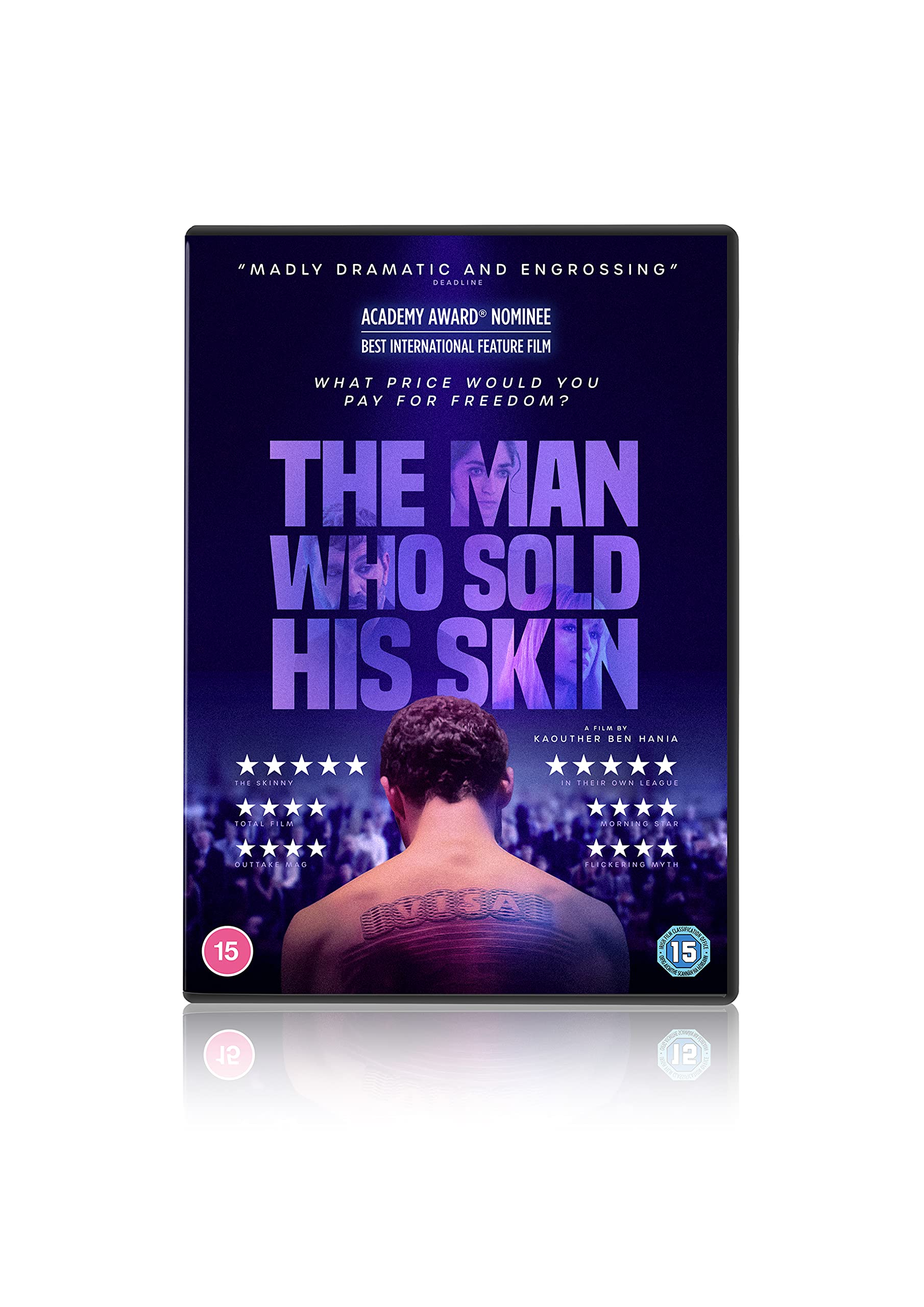 The Man Who Sold His Skin (2021) DVD | Award-Winning Drama Film | Perfect for Movie Nights & Film Studies