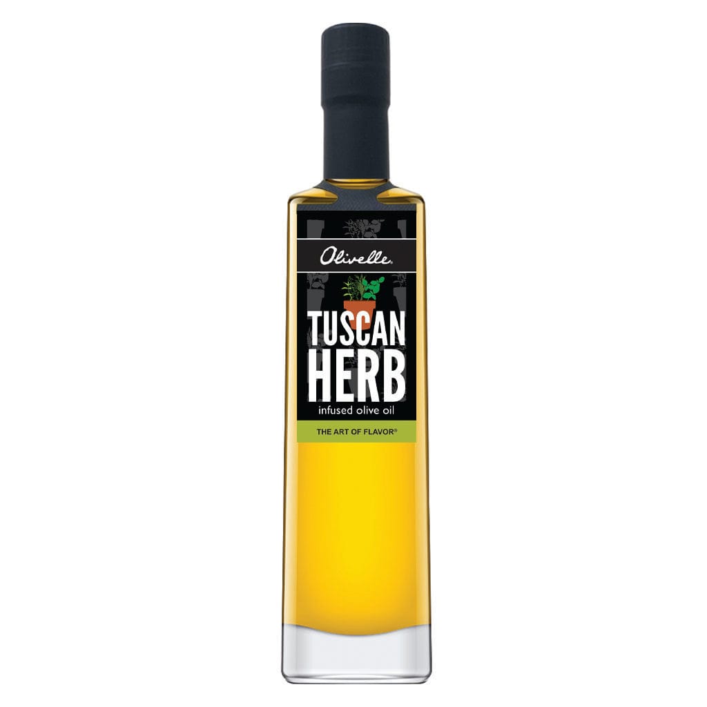 Olivelle Infused Extra Virgin Olive Oil with Tuscan Herbs - Premium Cooking Oil for Pasta, Salads & Gourmet Recipes
