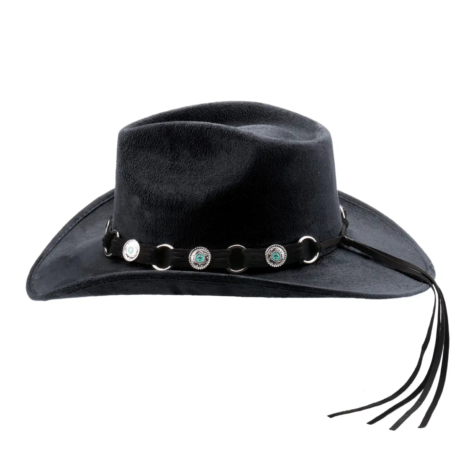 Bullhide Fortnight Faux Felt Cowboy Hat for Men & Women - Western Style Rancher Hat for Outdoor Rodeo, Country Music Festivals & Summer Sun Protection