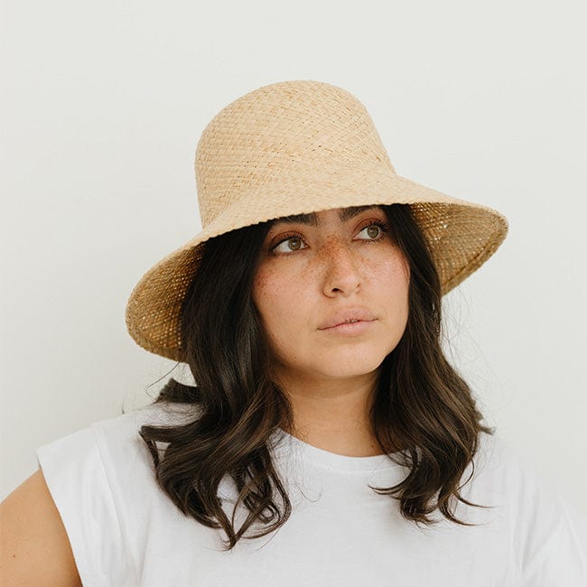 Packable Natural Breezy Sun Hat for Women - Lightweight Travel Foldable Summer Beach Hat - Perfect for Outdoor Activities, Vacations & Sun Protection