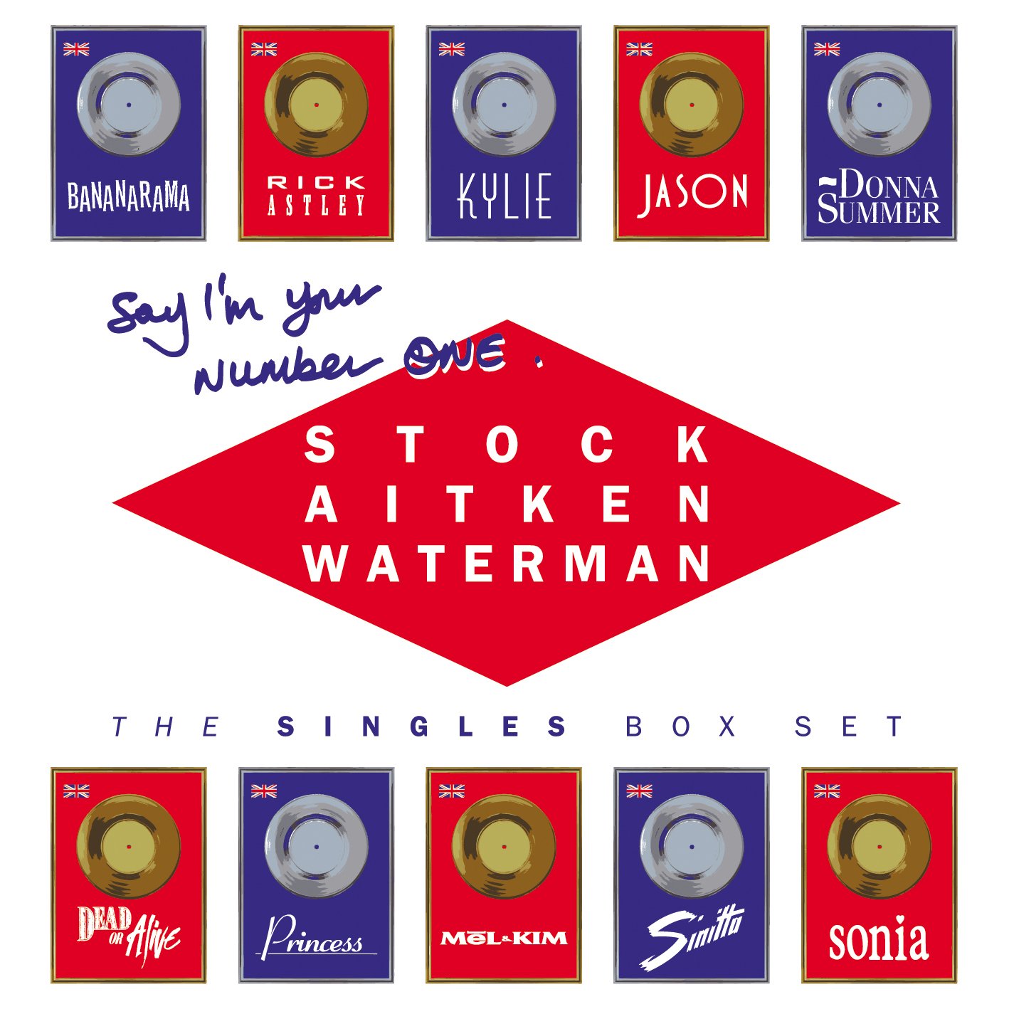 Stock Aitken Waterman Greatest Hits Collection - 80s & 90s Pop Music Box Set | Perfect for Retro Parties & Music Lovers