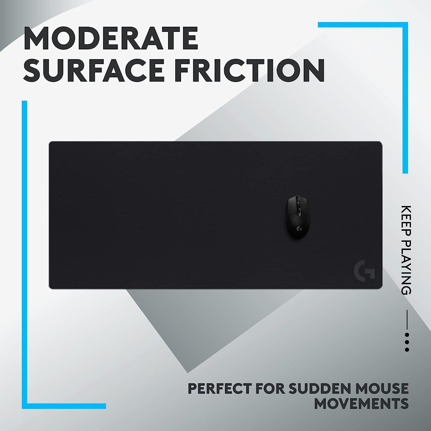 Logitech G Pro X Superlight Wireless Gaming Mouse & G840 XL Mouse Pad Bundle - Black | Lightweight Esports Mouse with Hero Sensor | Perfect for FPS, MOBA & PC Gaming