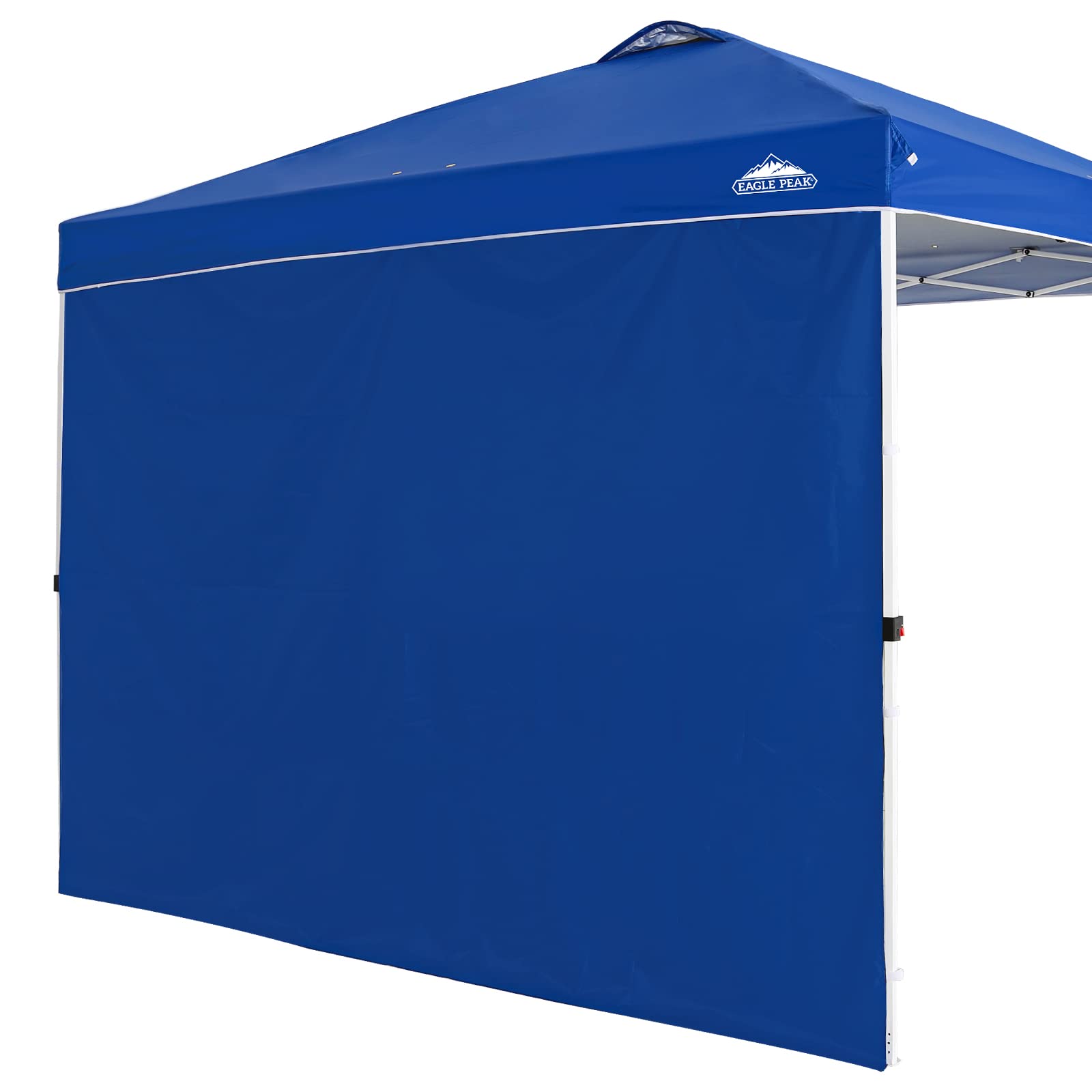 EAGLE PEAK 10x10 Straight Leg Canopy Sunwall/Sidewall - 1 Side Panel, Blue - Perfect for Outdoor Events, Beach Parties & Camping Shelter