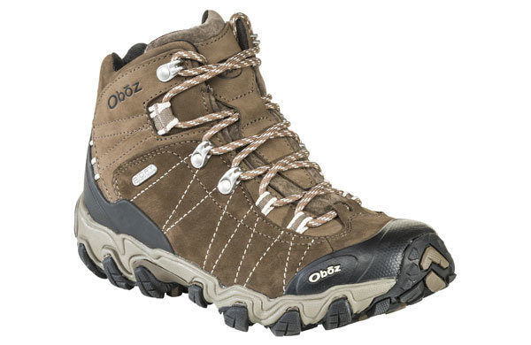 Oboz Bridger Mid BDry Wide Waterproof Hiking Boots for Women - Lightweight & Durable for Outdoor Adventures, Trail Walking & Backpacking