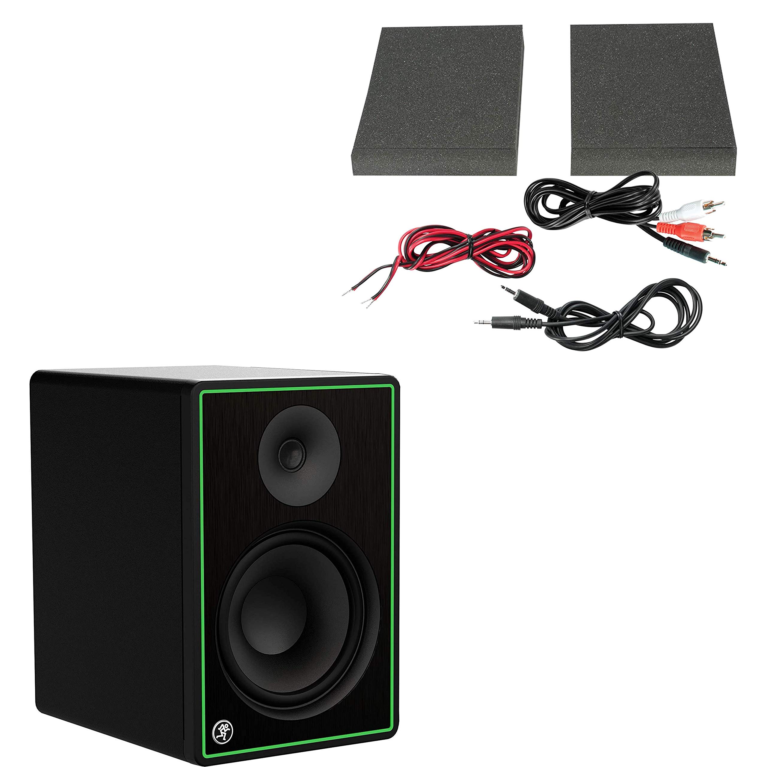 Mackie CR8-XBT 8 Inch Active Studio Monitor Speakers with Bluetooth, 1/4