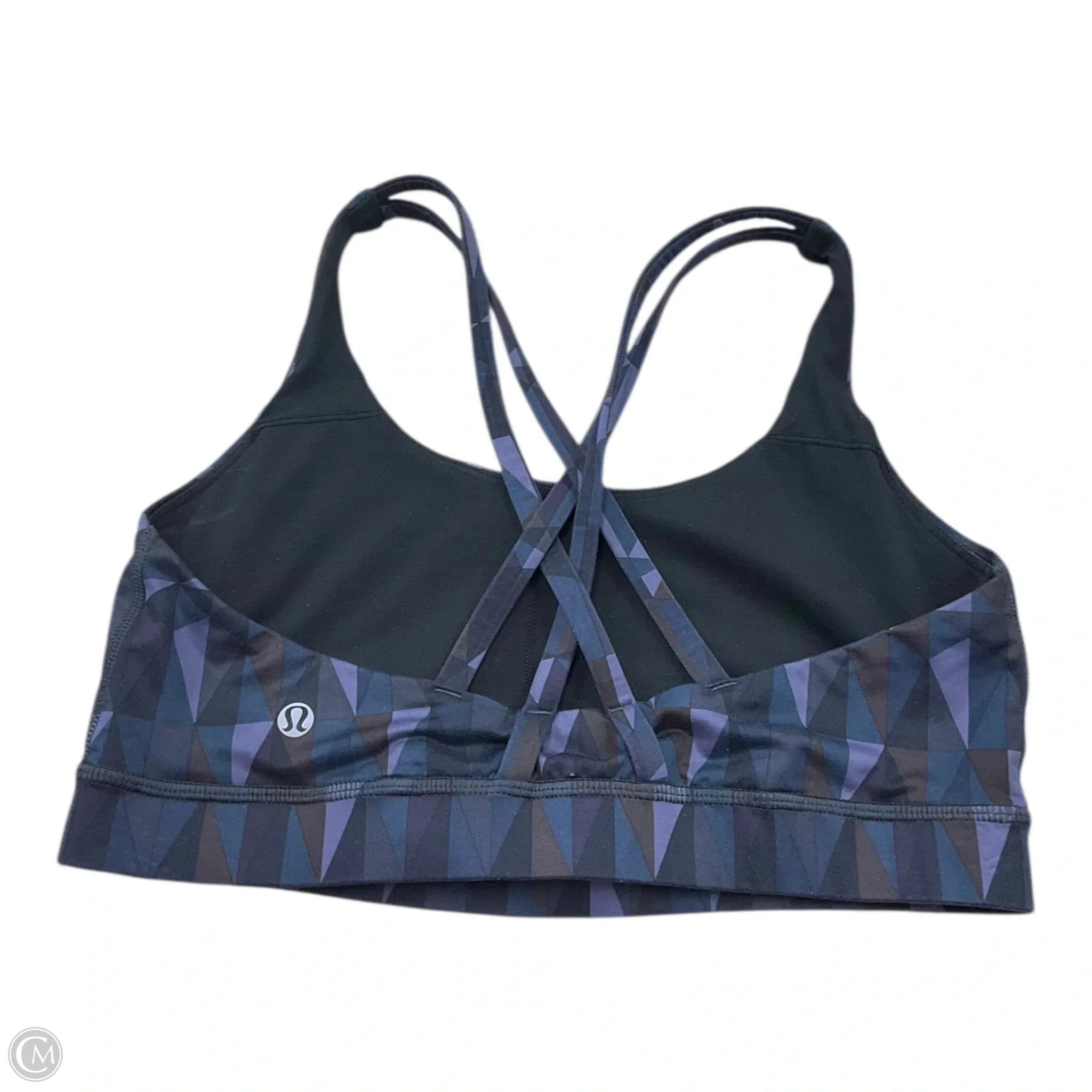 Lululemon Women's Medium Teal Athletic Sports Bra - High Support for Running, Yoga & Gym Workouts