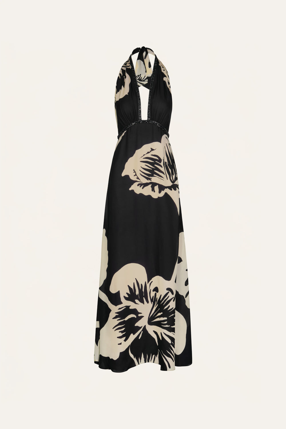 Vintage Floral Garden Dress for Women - Elegant Summer Maxi Dress with Pockets - Perfect for Outdoor Weddings, Picnics, and Brunch Dates