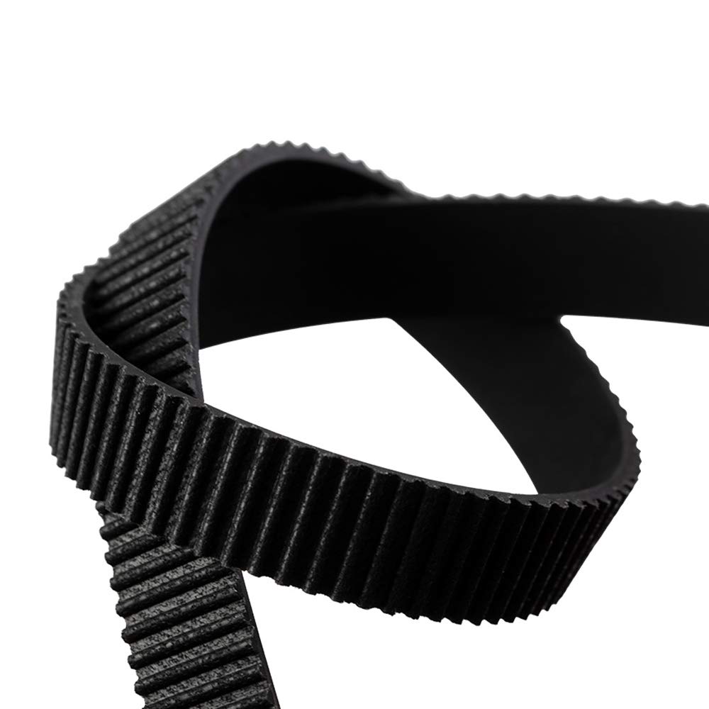 HTD3M Timing Belt 20 Meters Open-Ended Rubber Belt 15mm Width 3mm Pitch Arc Tooth for 3D Printer CNC Machine Parts - Perfect for DIY Repairs and Industrial Automation Projects