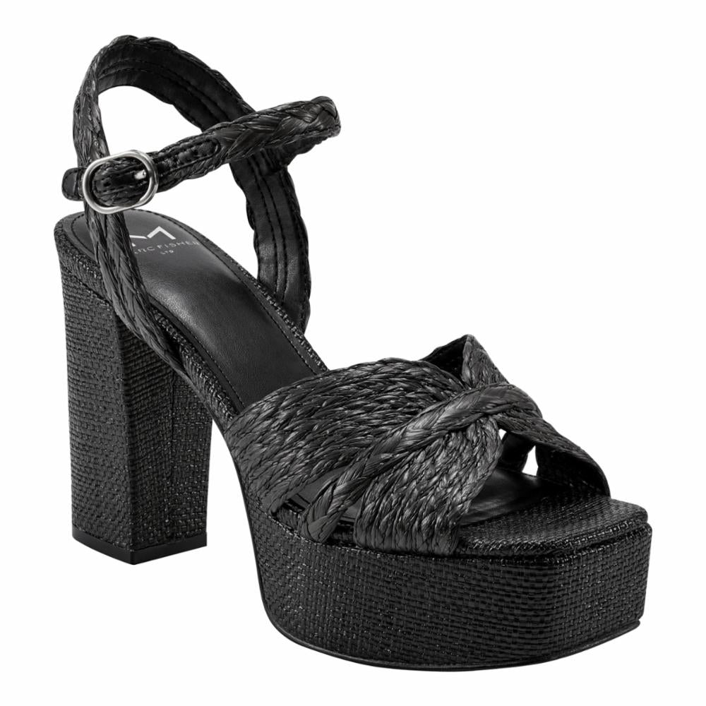 Marc Fisher Ltd Women's Chela Black Leather Ankle Boots - Stylish & Comfortable for Work, Casual Outings & Fall Fashion