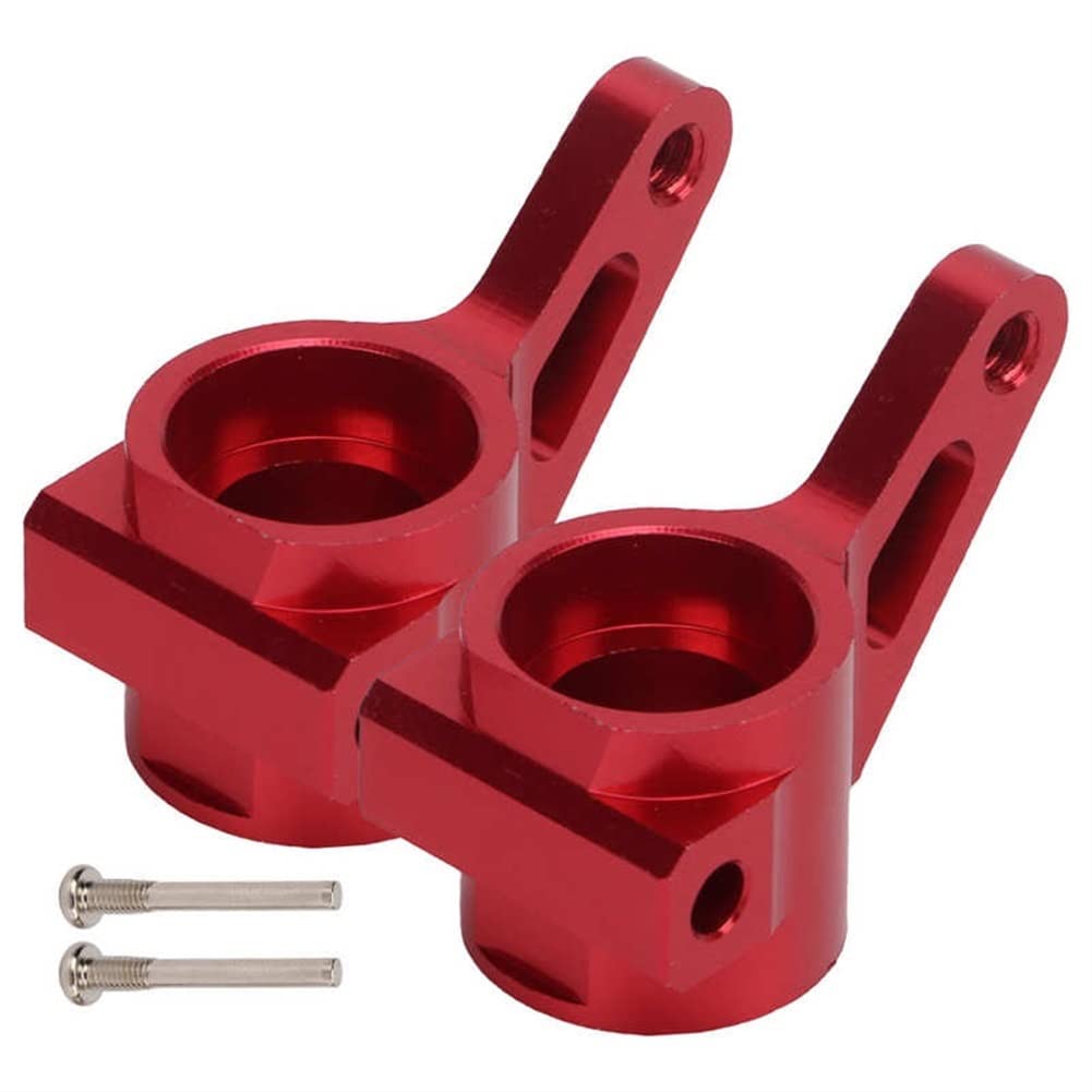 LYunce RC Aluminum Alloy Steering Cup - High Performance Upgrade for Traxxas 1/10 Drag Slash 1967 - Red - Durable & Lightweight for RC Racing & Off-Road Bashing