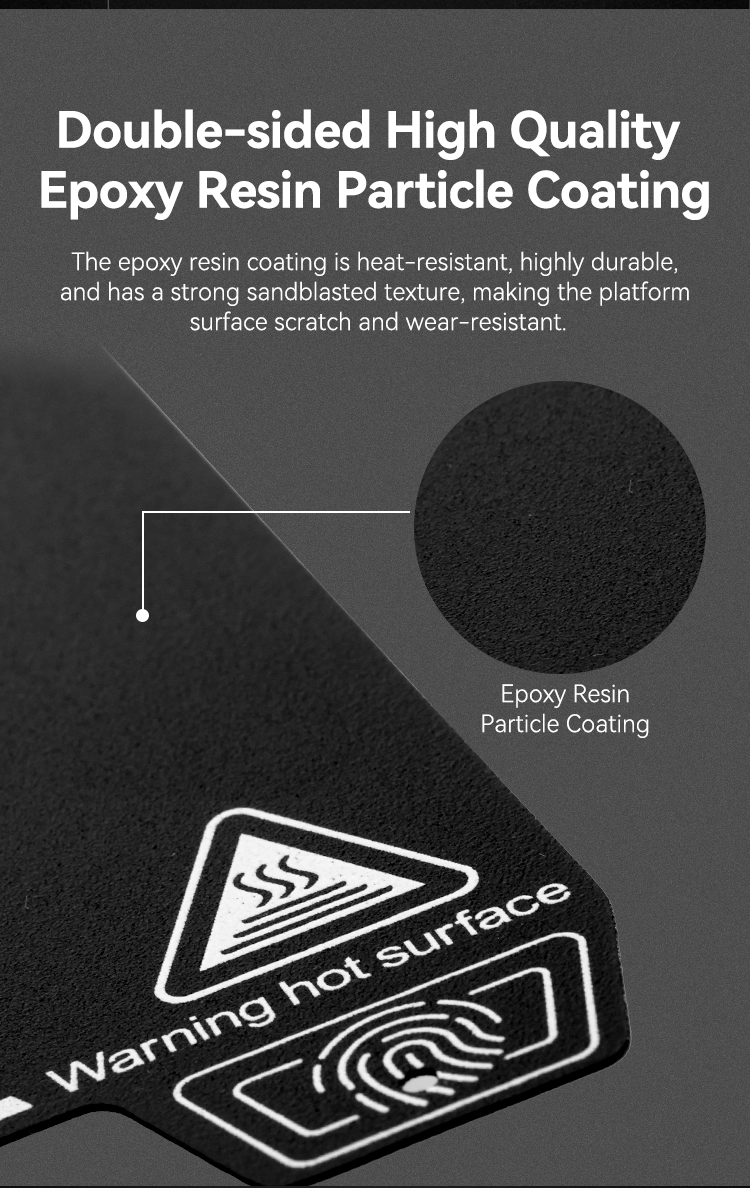 Creality Epoxy Resin Build Plate 310x315mm - Compatible with K1 Max & Ender 3 V3 Plus 3D Printers | High-Temperature Resistant | Perfect for Smooth Printing & Easy Removal | AU Stock