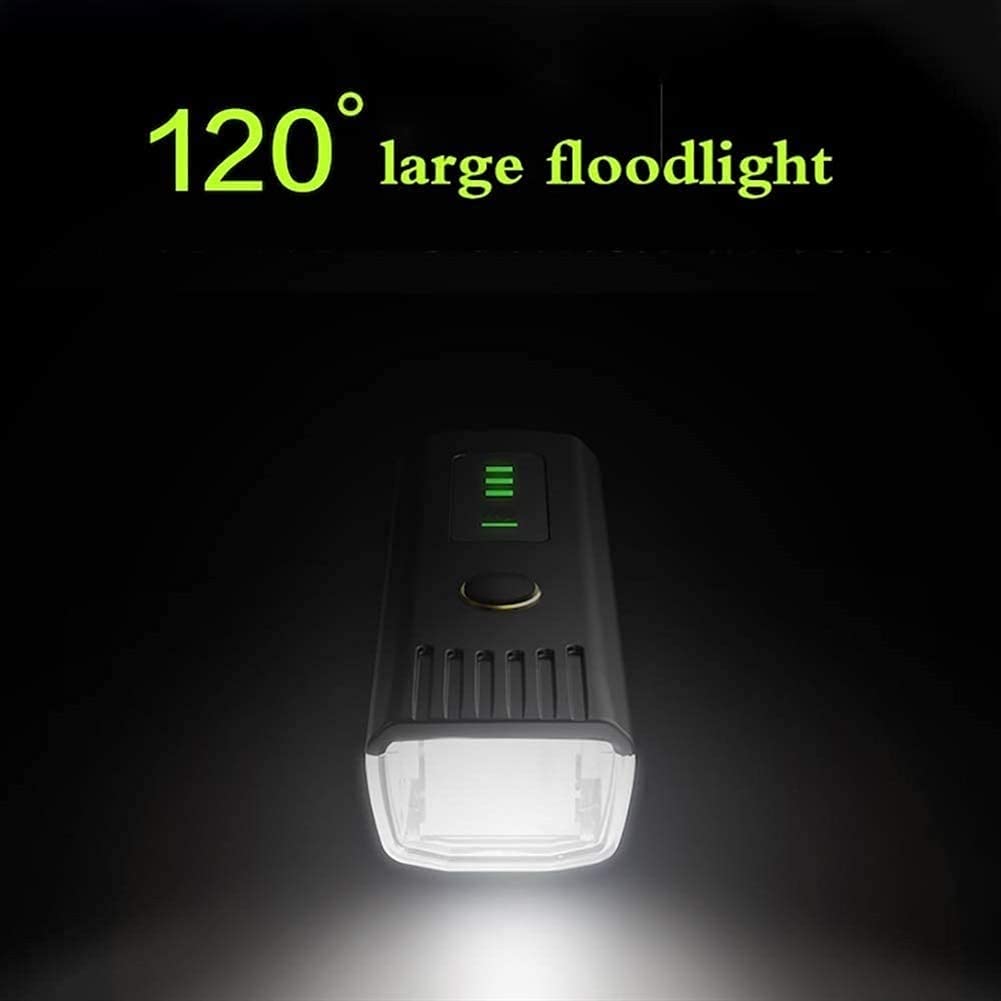 Super Bright USB Rechargeable Bike Lights - IPX4 Waterproof LED Bicycle Headlight & Taillight Set for Night Riding - Perfect for Road, Mountain Cycling - Men, Women & Kids - Ideal for Commuting, Trail Adventures & Safety Visibility (Black)